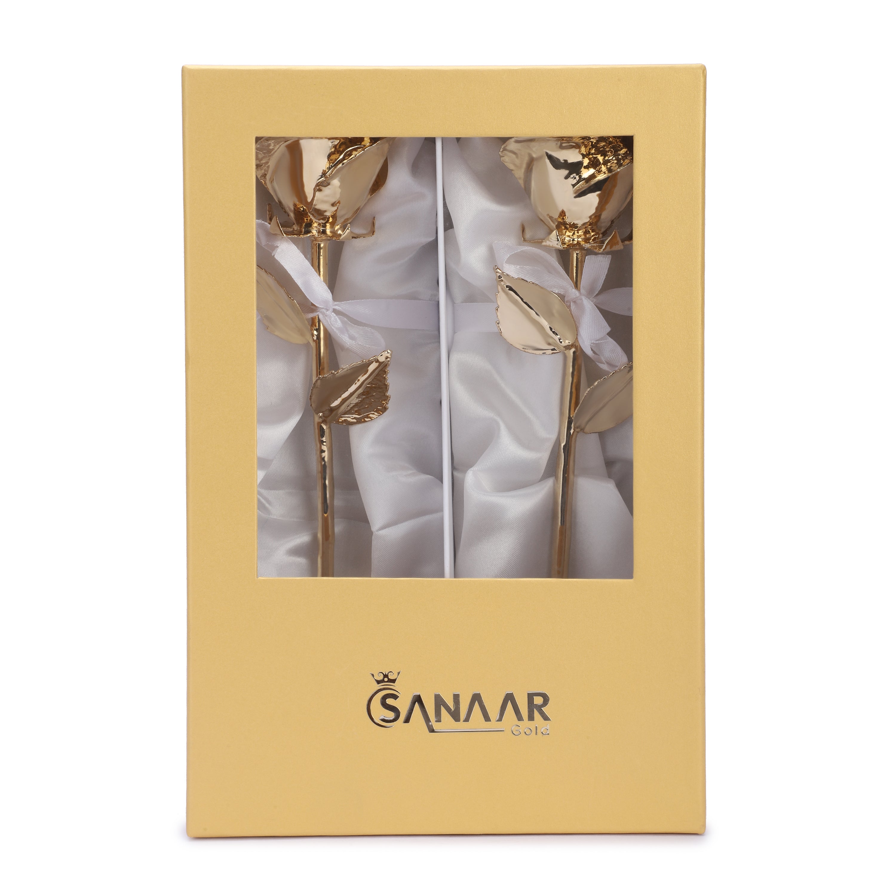 Premium 24k Gold dipped Rose Pack of 2