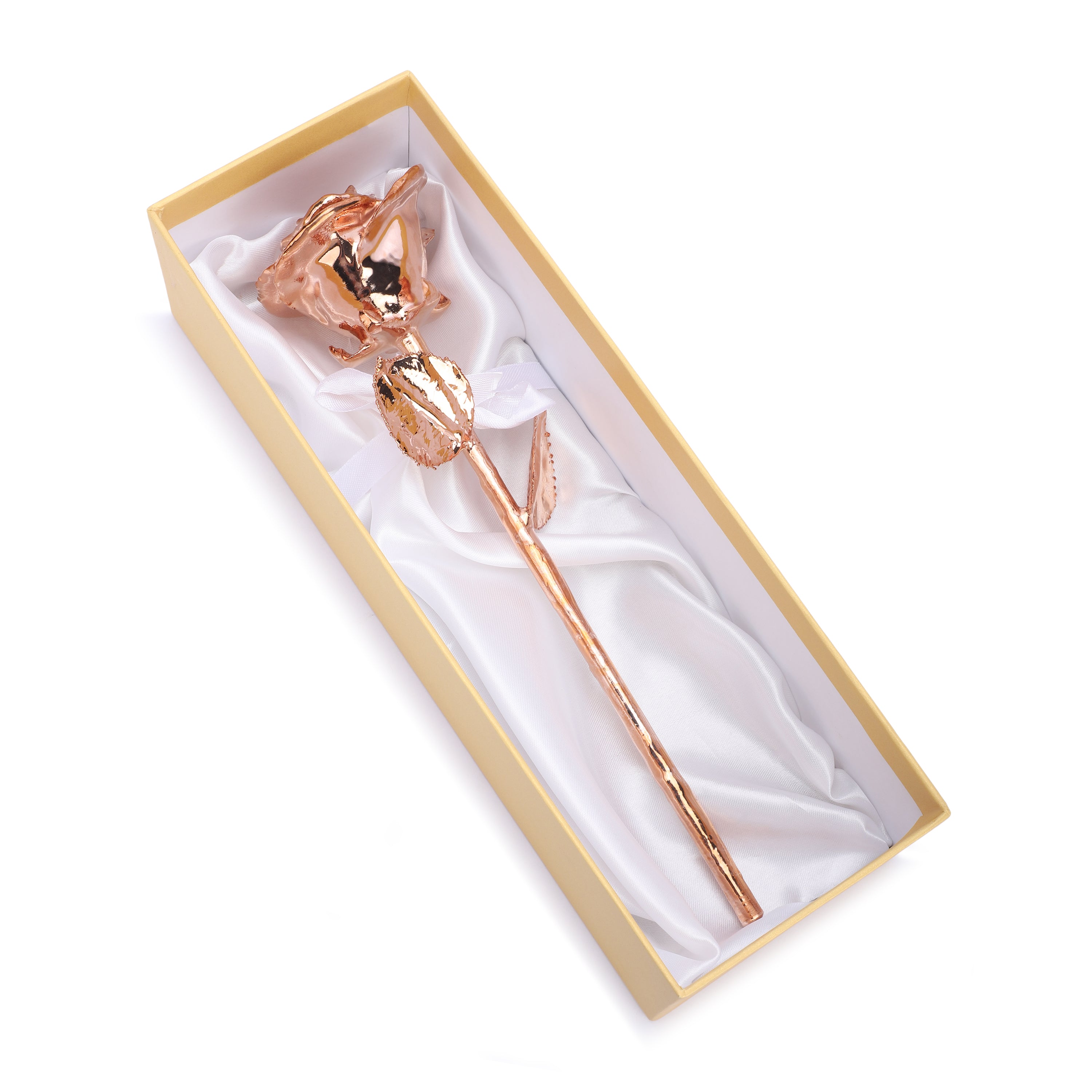 Premium RoseGold dipped Rose