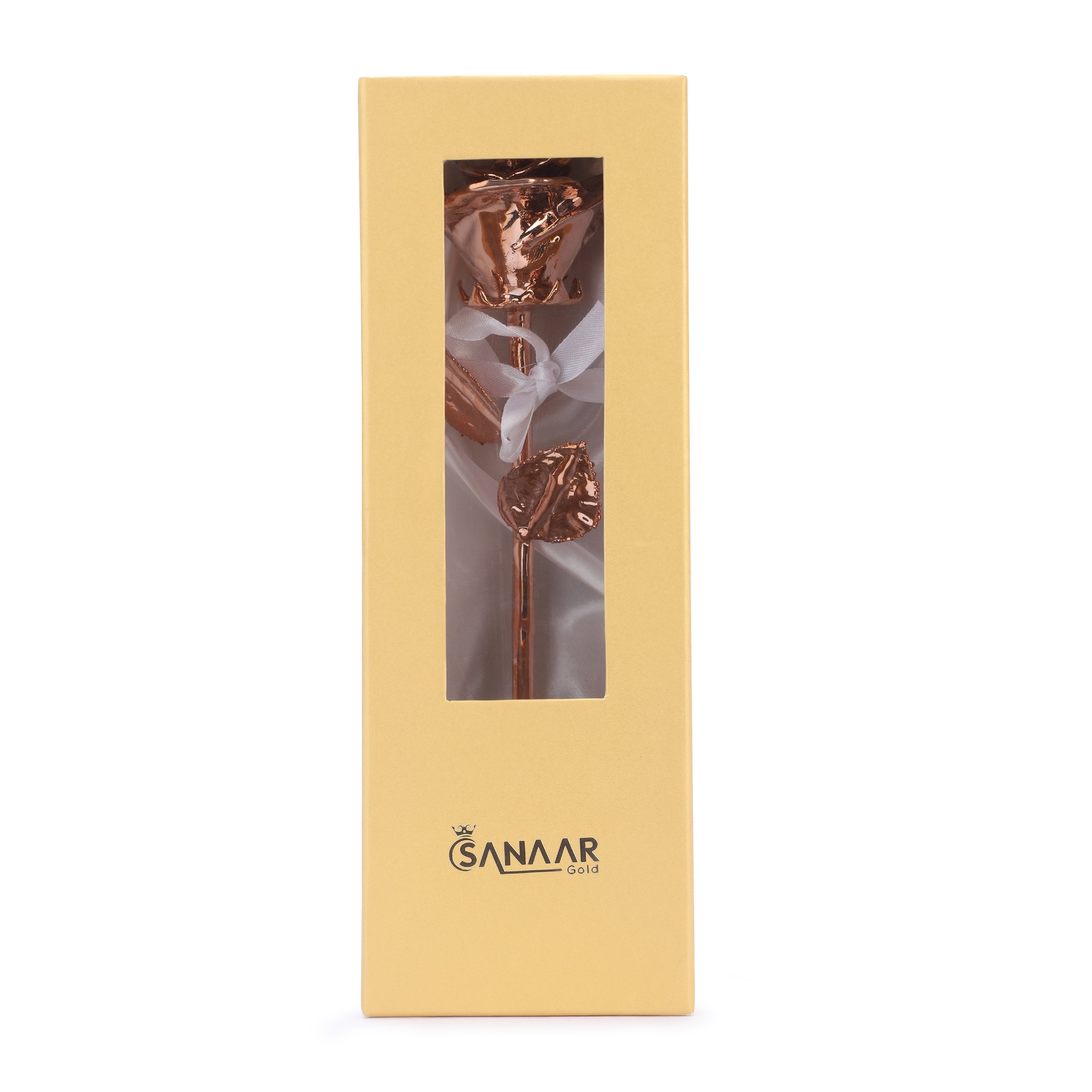 Premium RoseGold dipped Rose