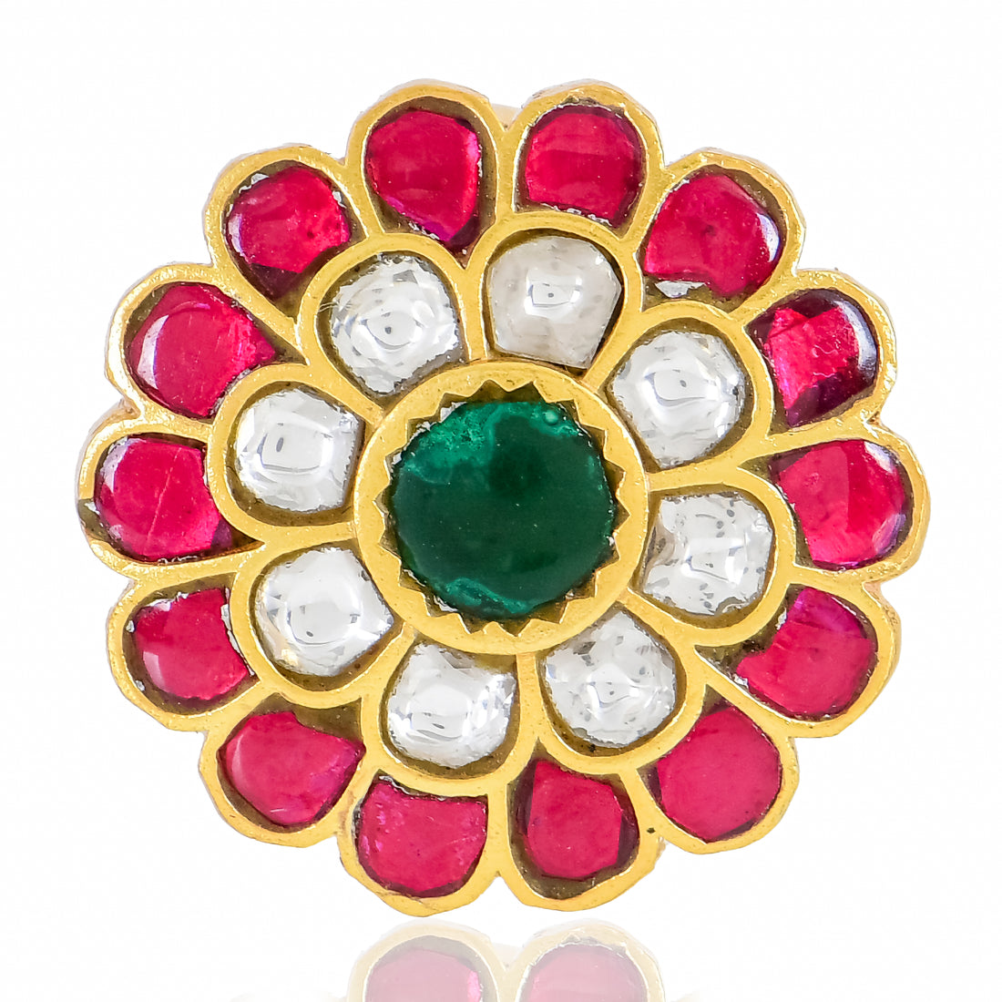 Pink Blossom Adjustable Ring