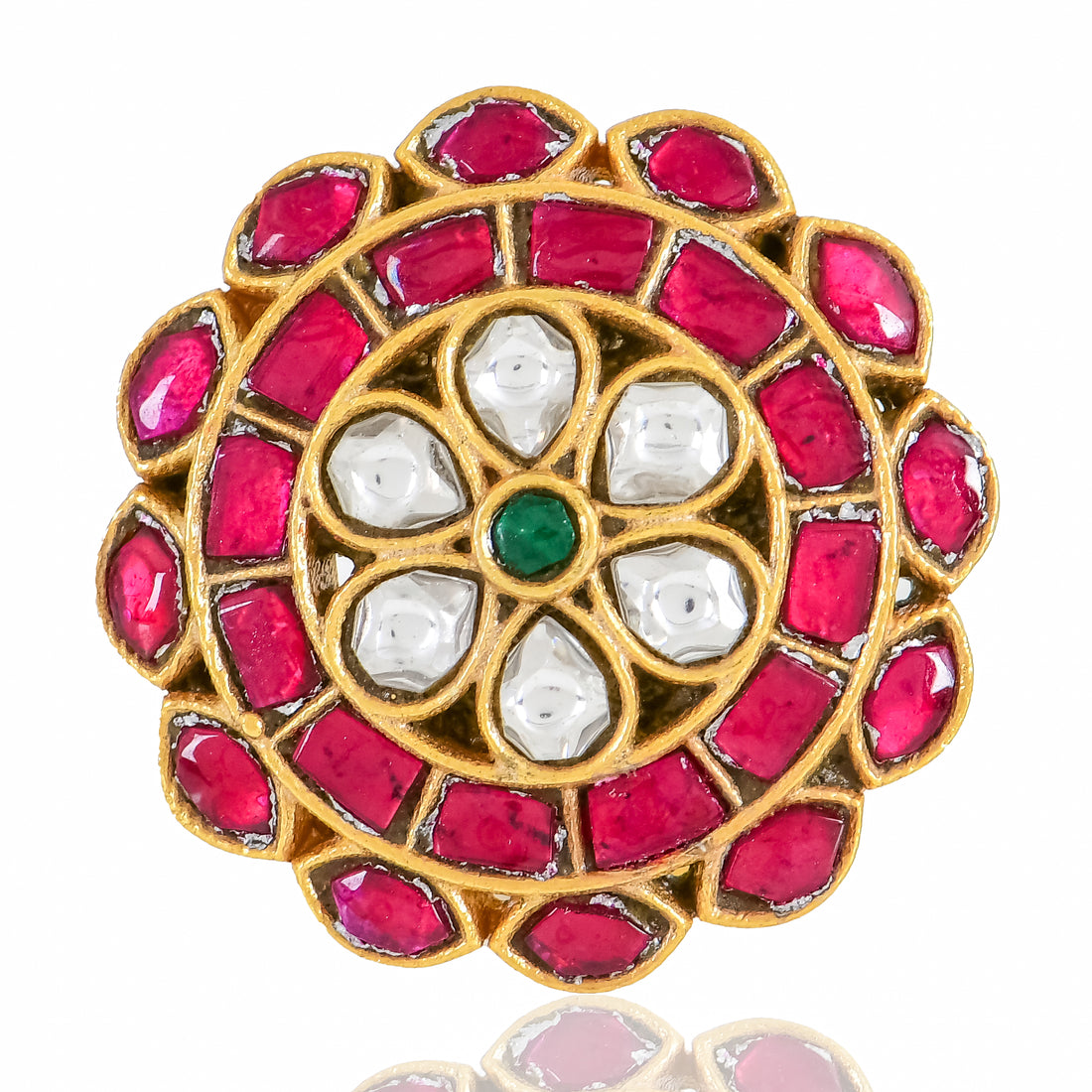 Royal Bloom Adjustable Ring