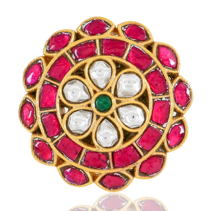 Royal Bloom Adjustable Ring