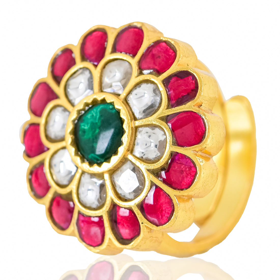 Pink Blossom Adjustable Ring