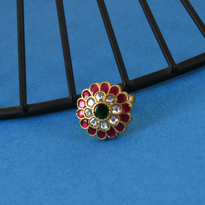 Pink Blossom Adjustable Ring