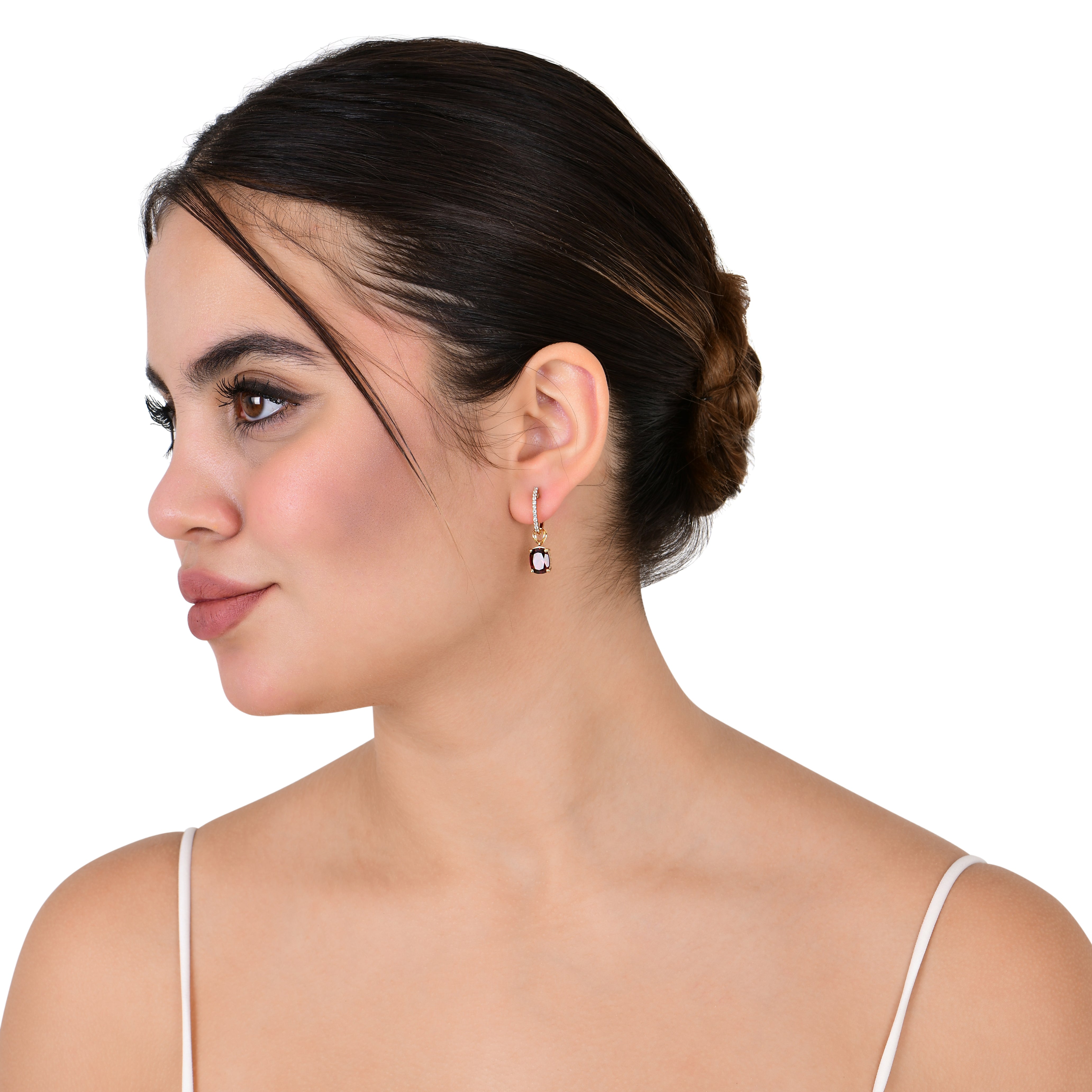 Orchid Shine Red Earring