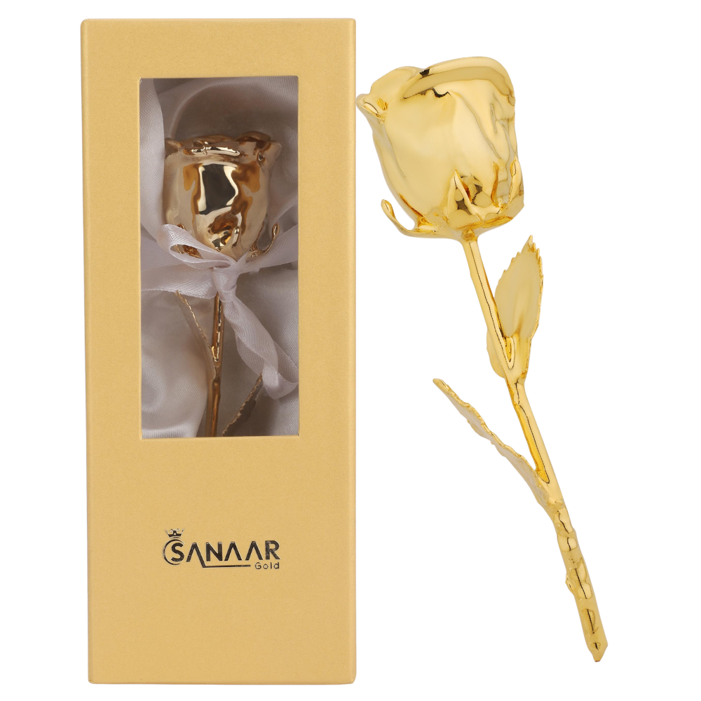 Elegant 24k Gold dipped Rose