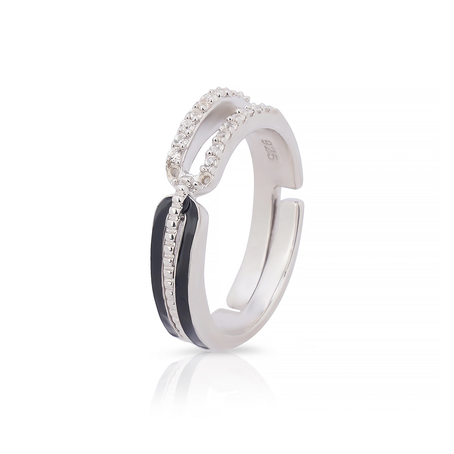 Black Eternal Band Ring