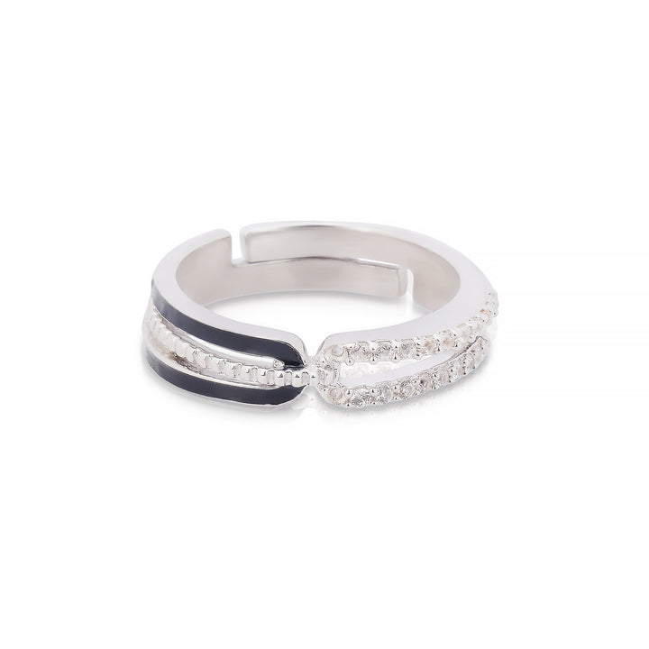 Black Eternal Band Ring