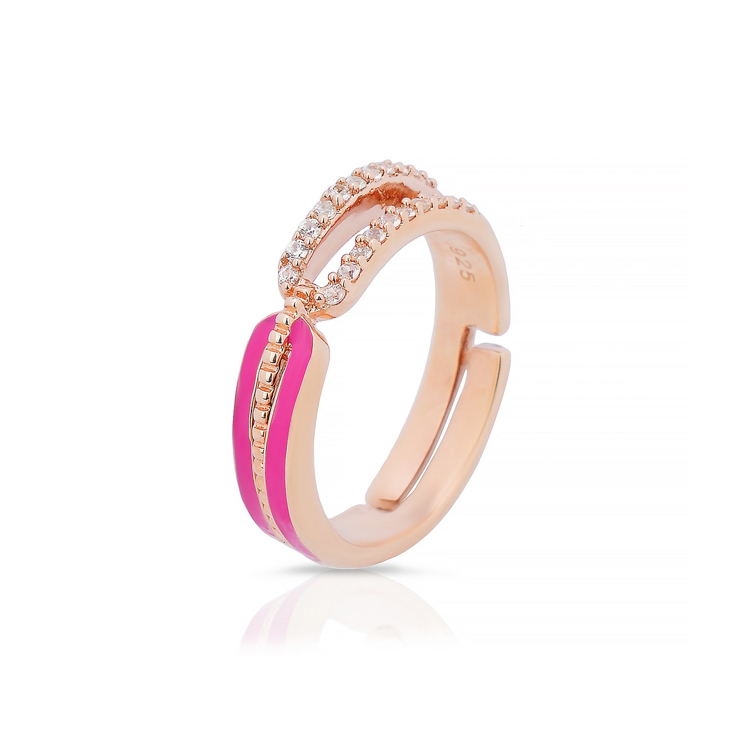 Pink Eternal Band Ring