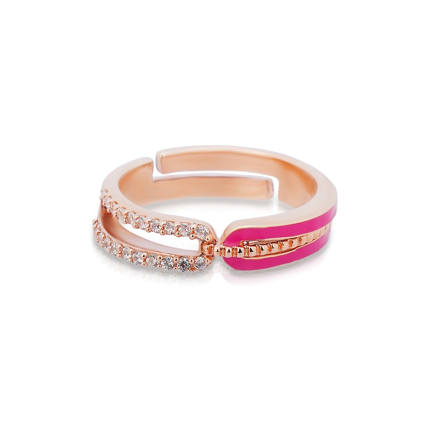 Pink Eternal Band Ring