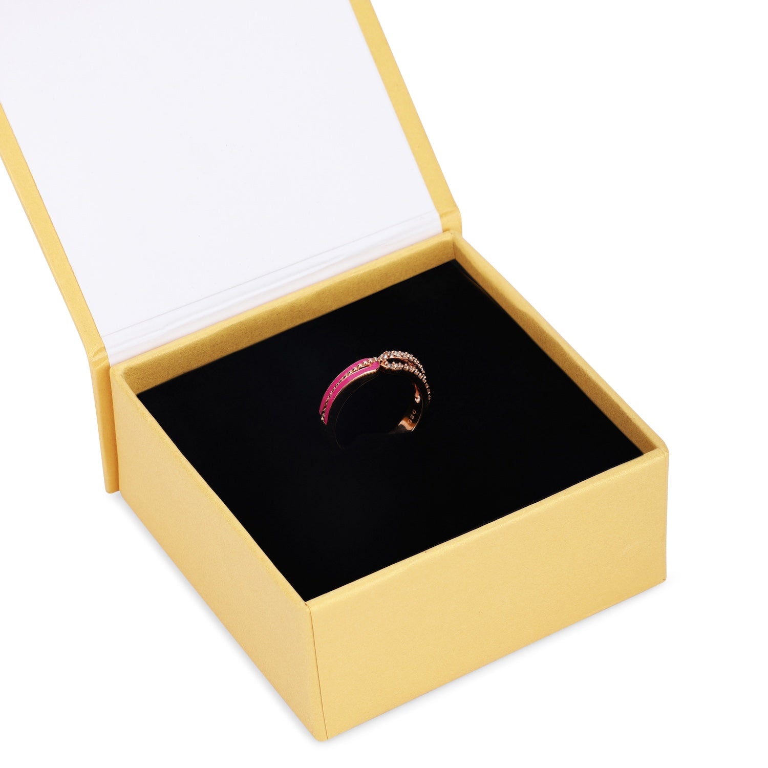 Pink Eternal Band Ring