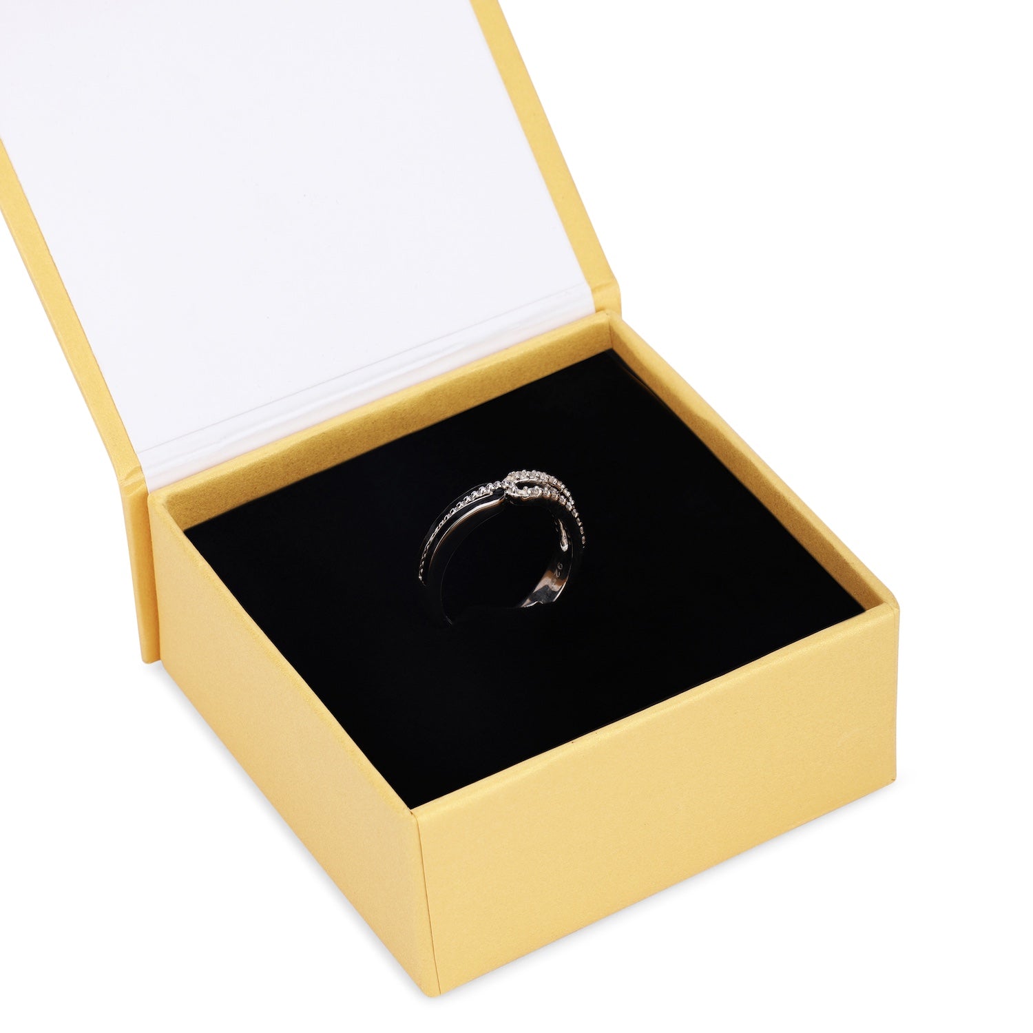 Black Eternal Band Ring