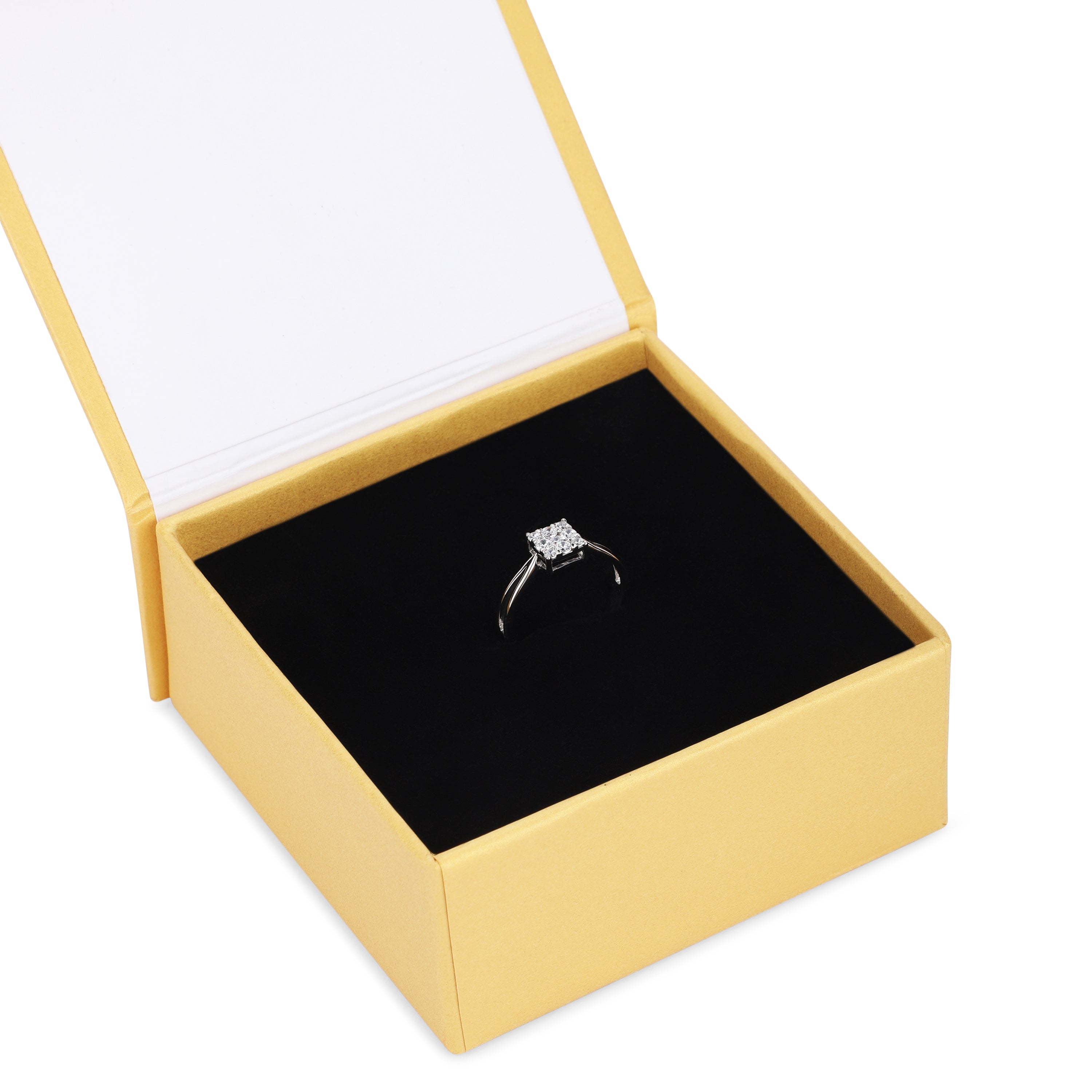 Crystal Geometry Ring