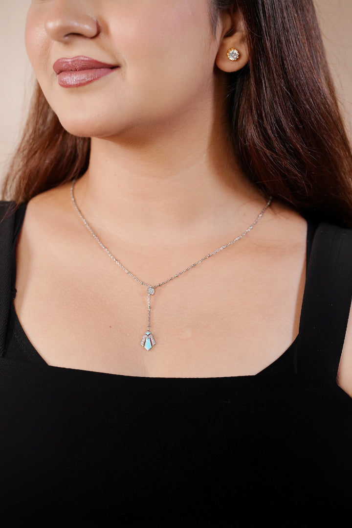 Silver Mist Lariat
