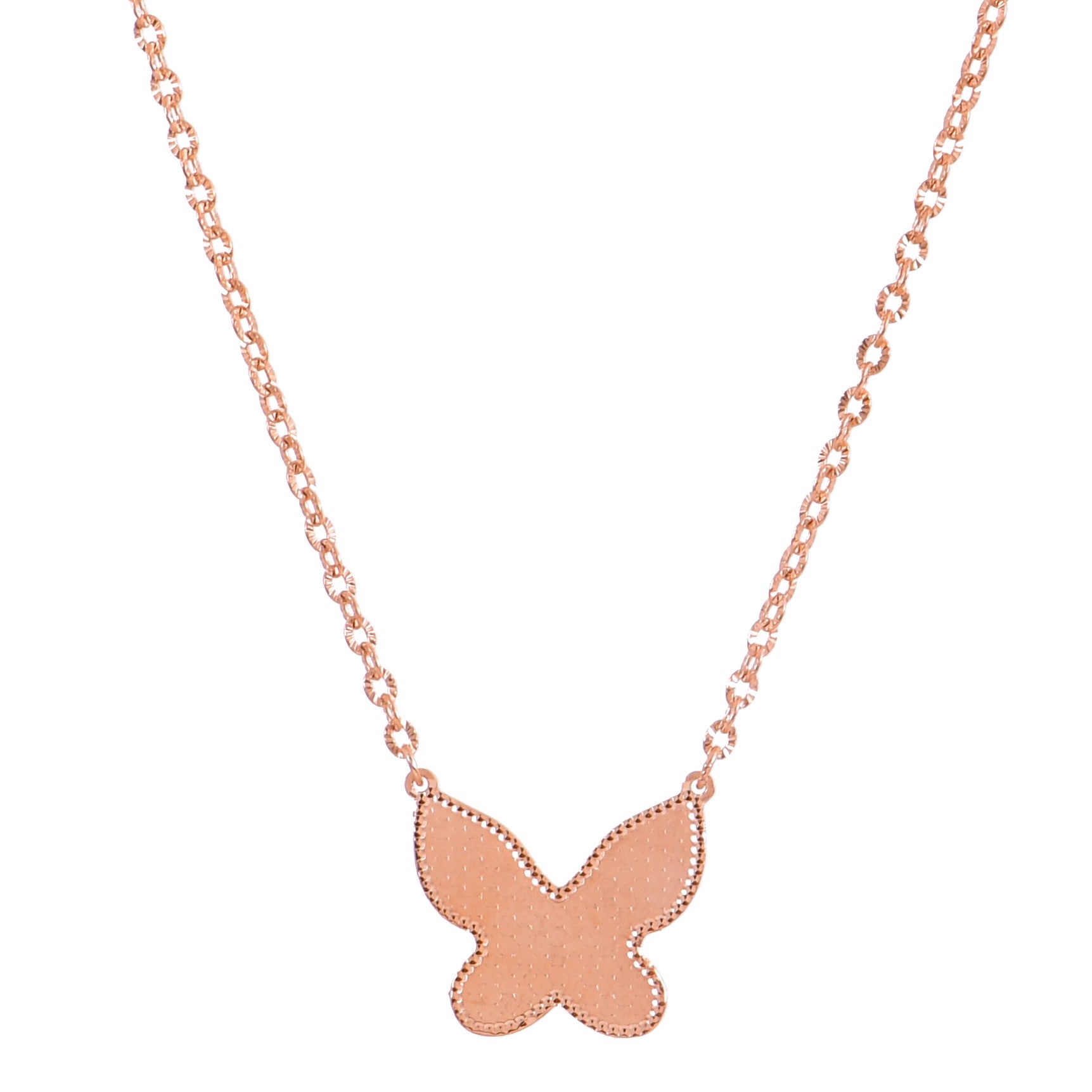 Butterfly Silhouette Necklace