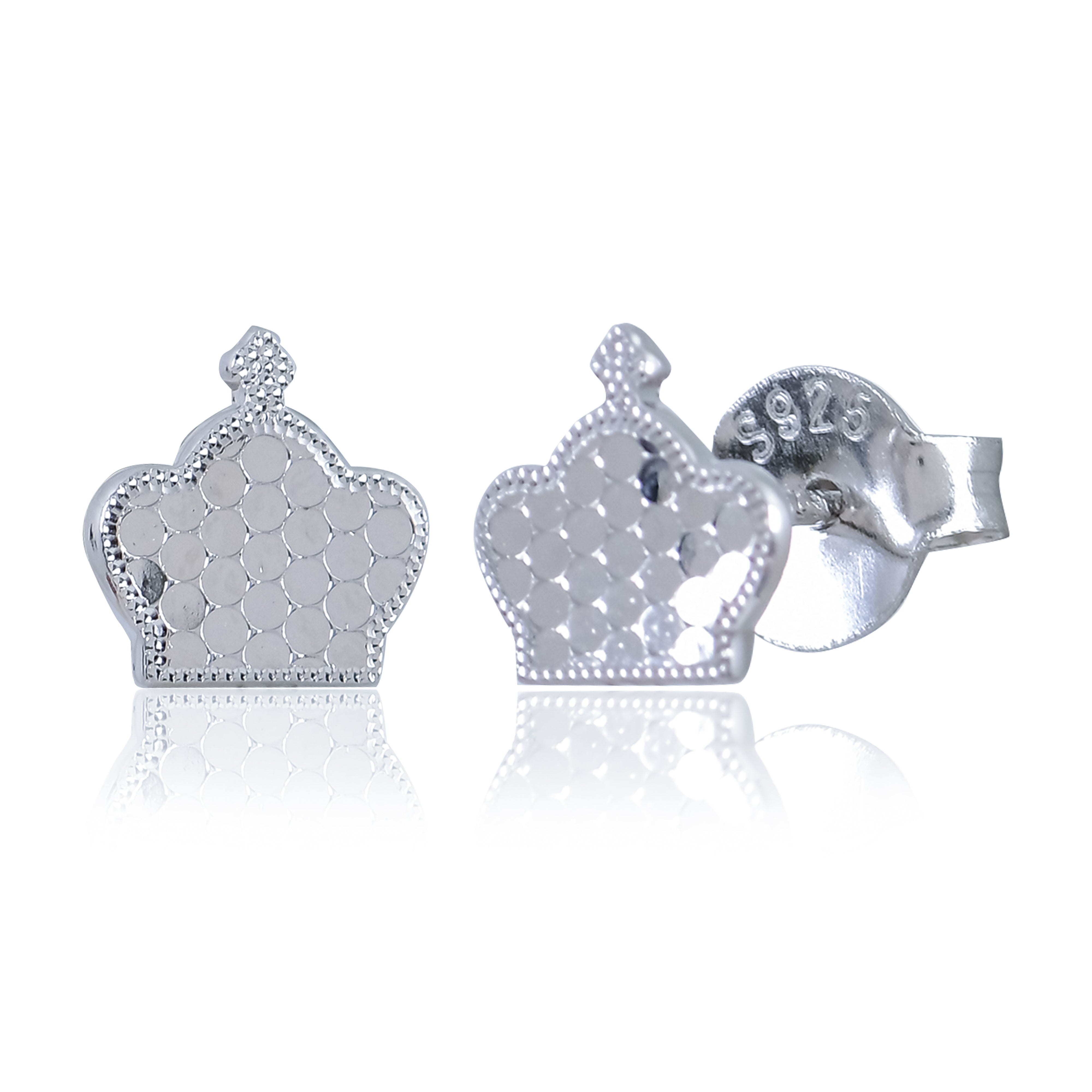 Princess Crown Stud