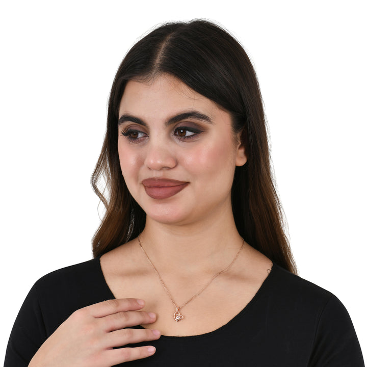 Swan Embrace Pendant