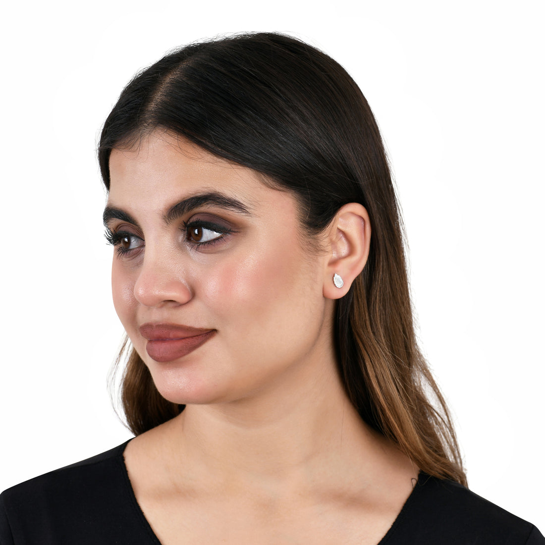 Secured Petal Stud