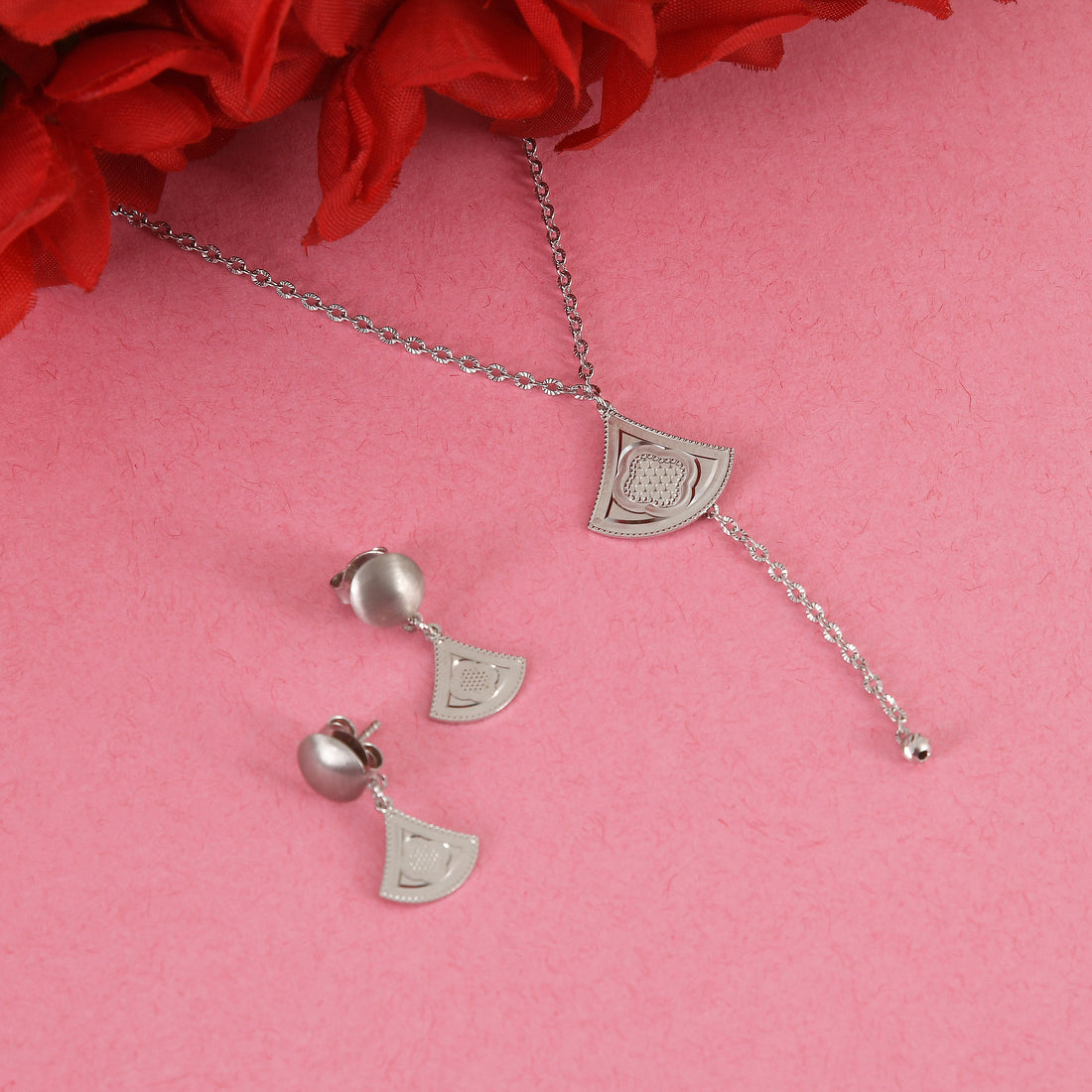 Tri drop pendant set