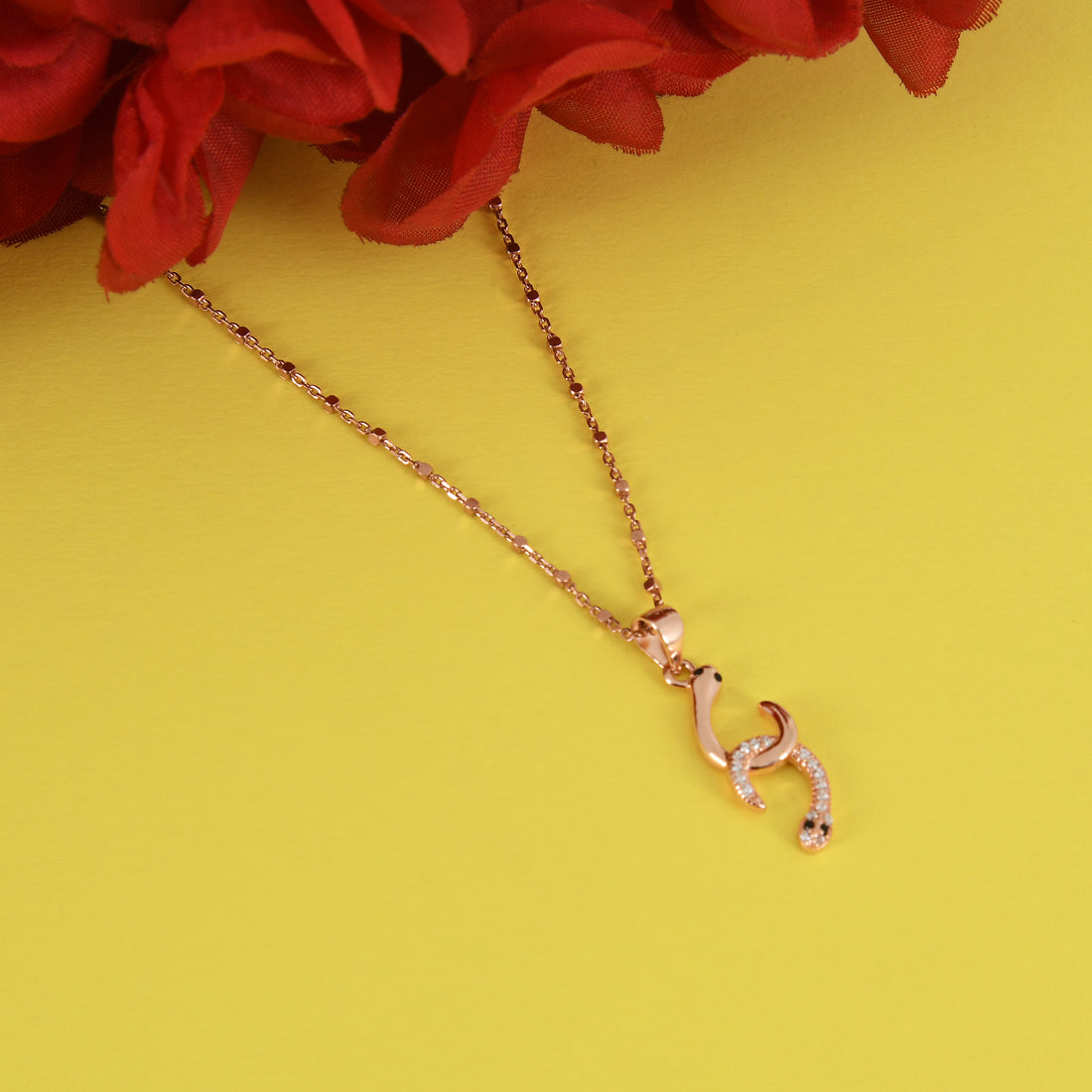 Serpent Coiled Pendant