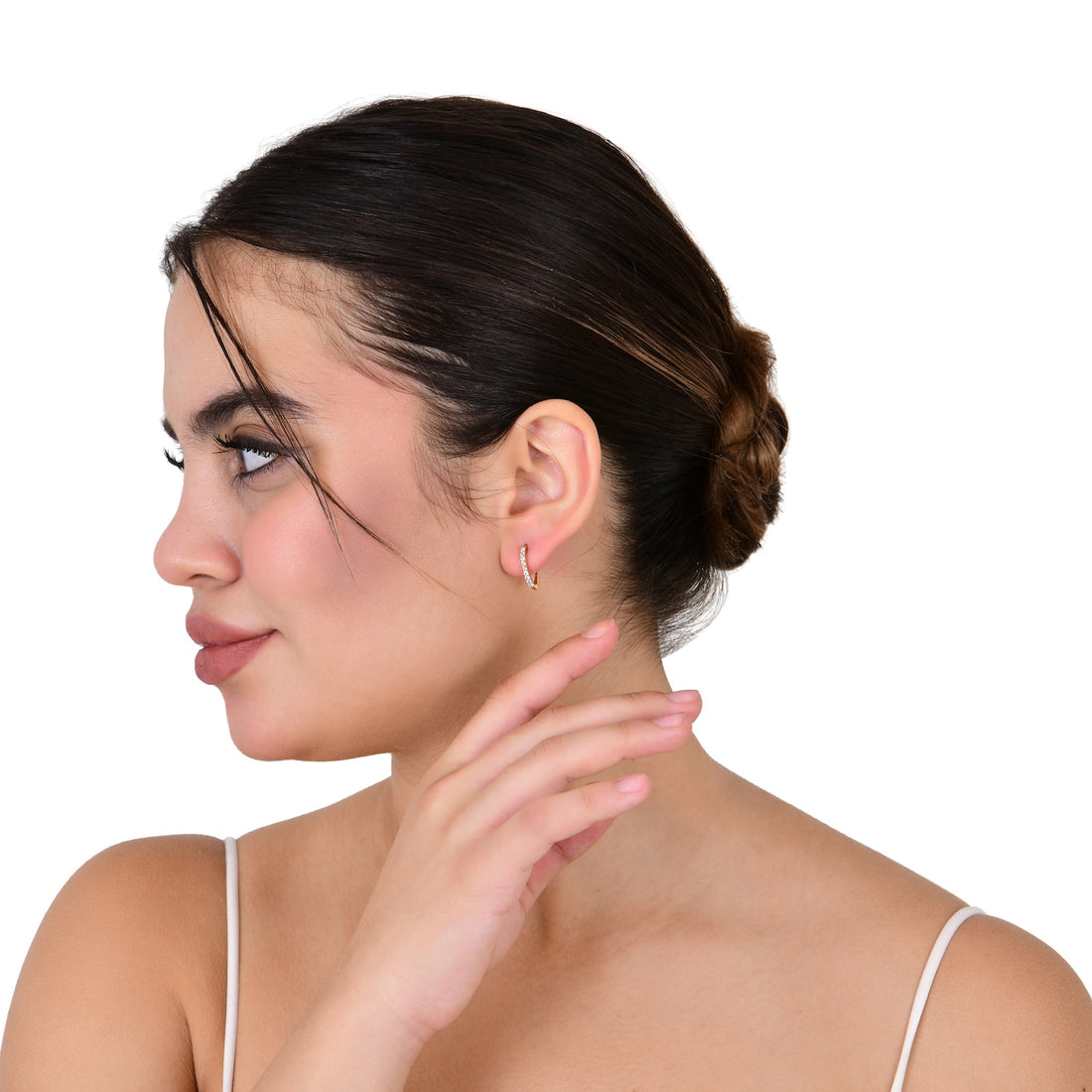 Orchid Shine Red Earring