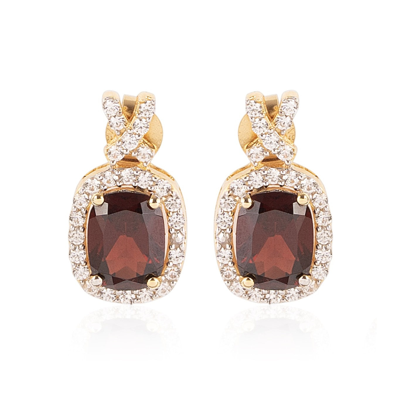 Vintage Garnet Earring