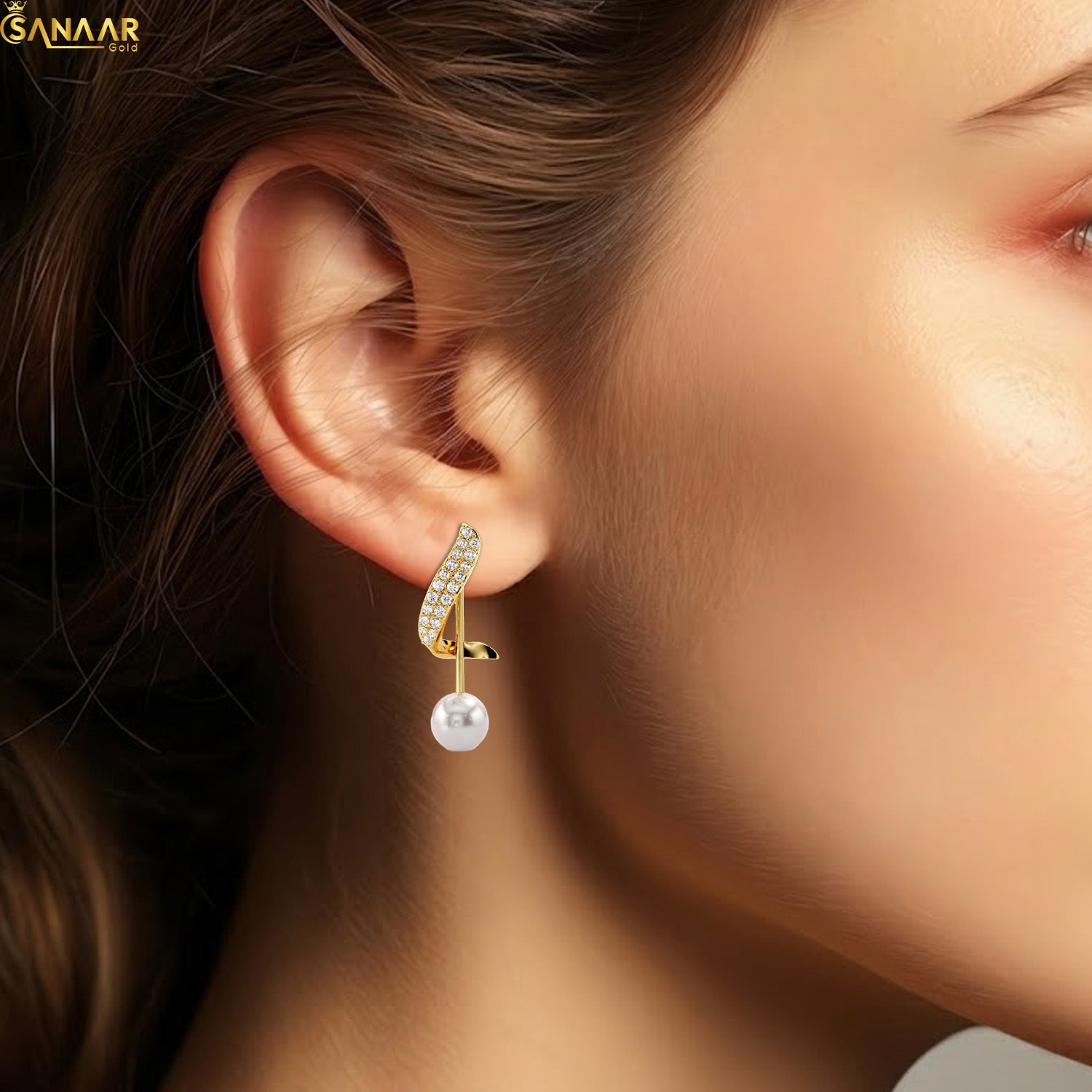 Pearl Spiraluxe Earrings