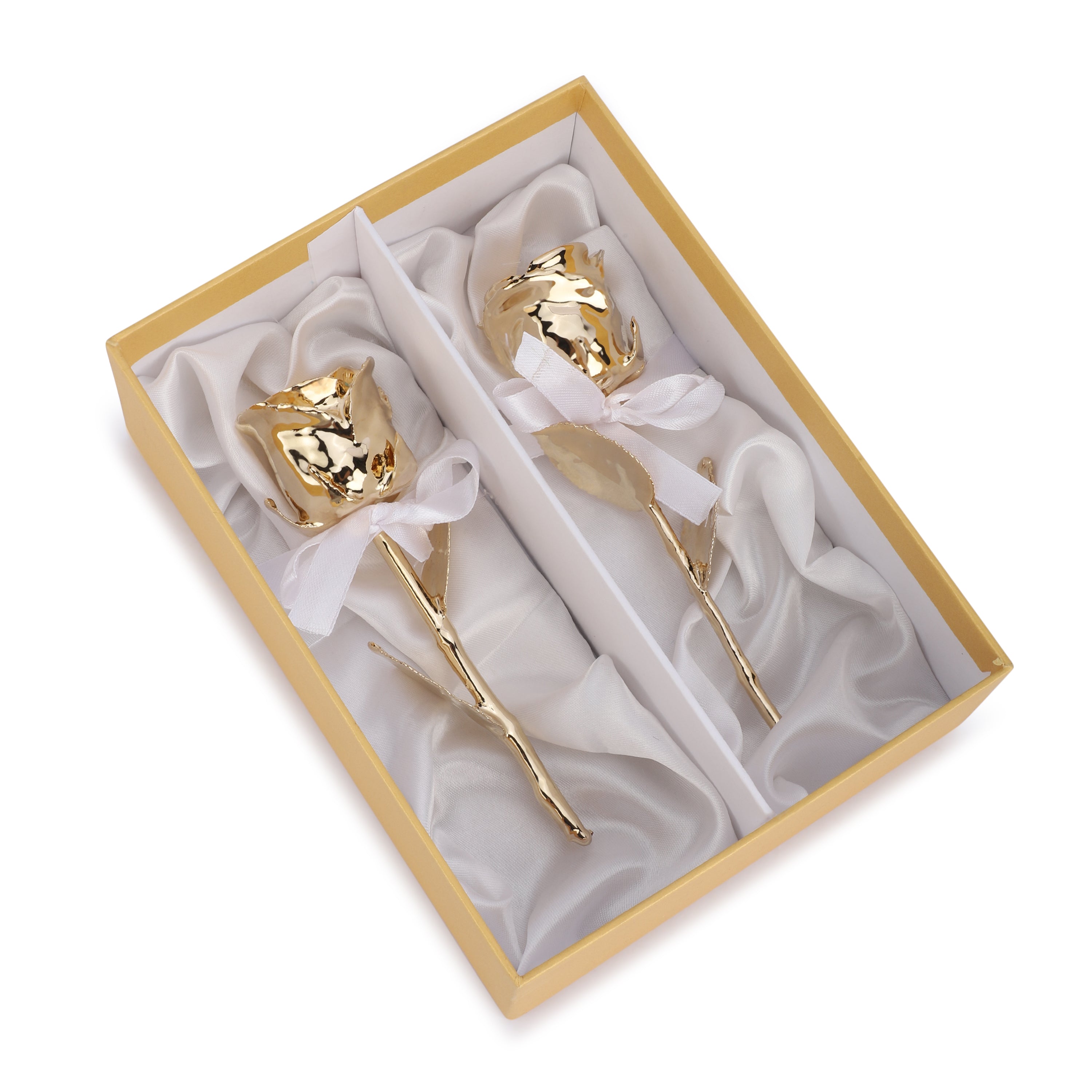 Elegant 24k Gold dipped Rose Pack of 2