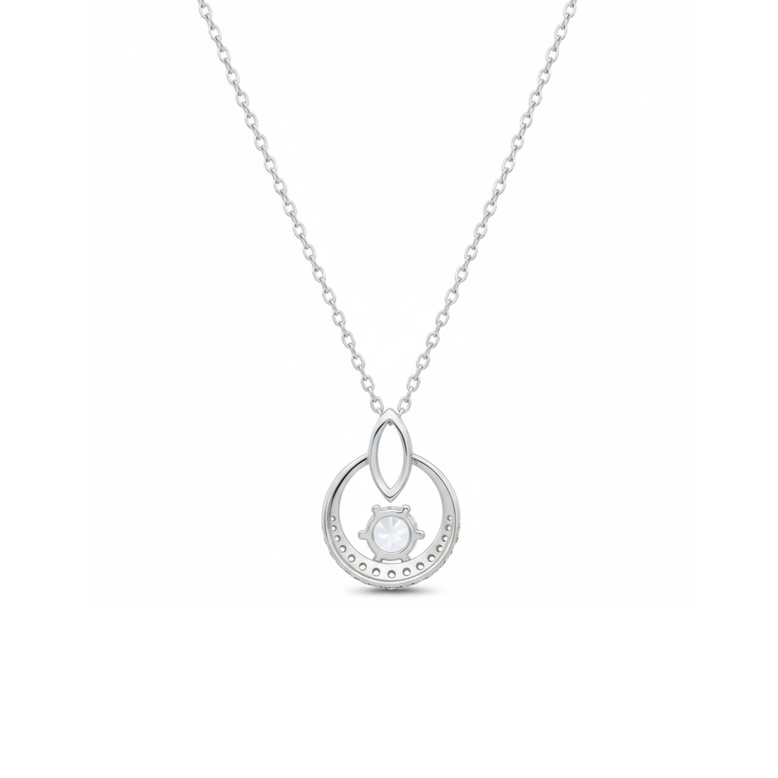 Silver Halo Pendant