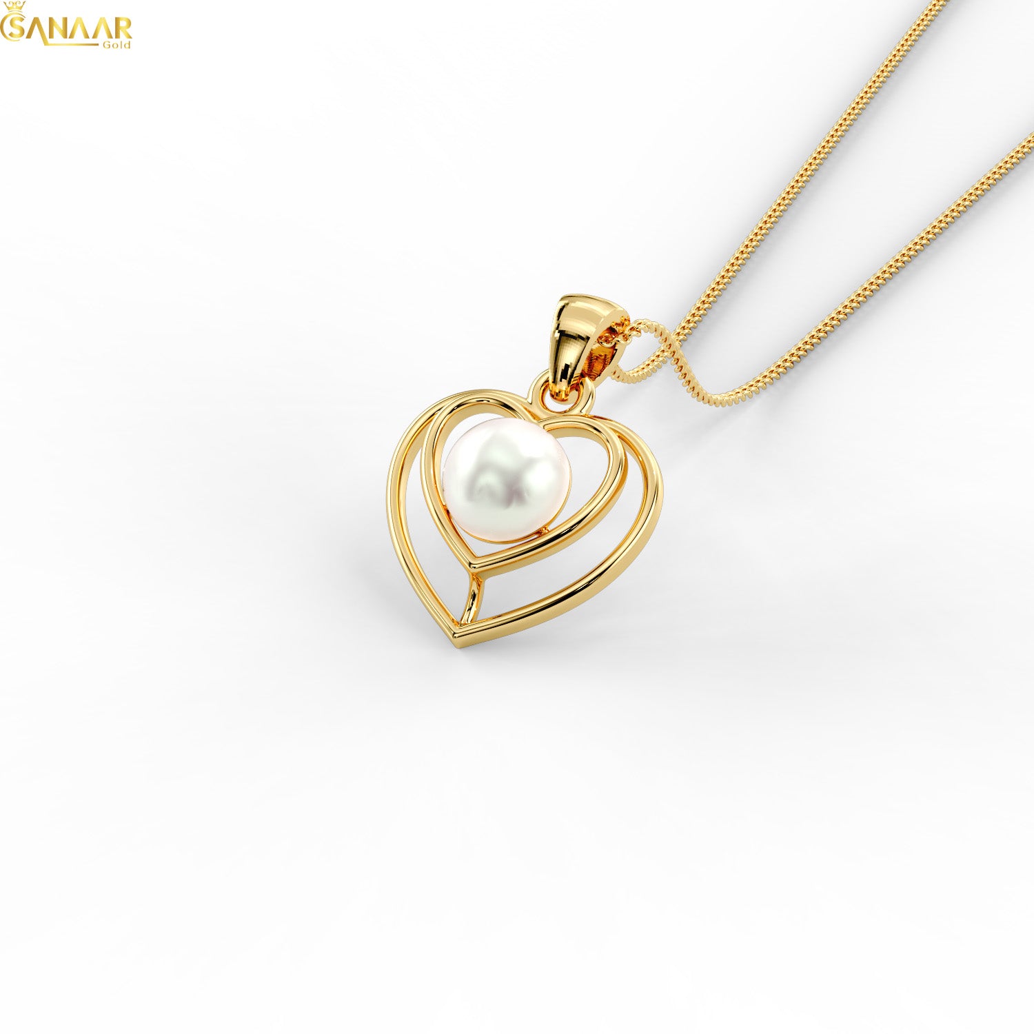 Pearl Heart Pendant
