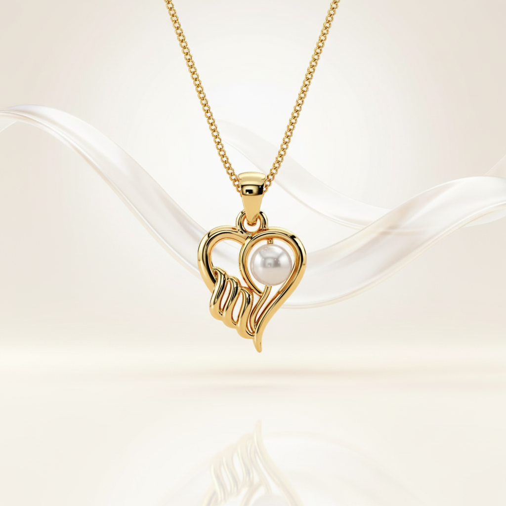 Twirl Aura Heart Pendant