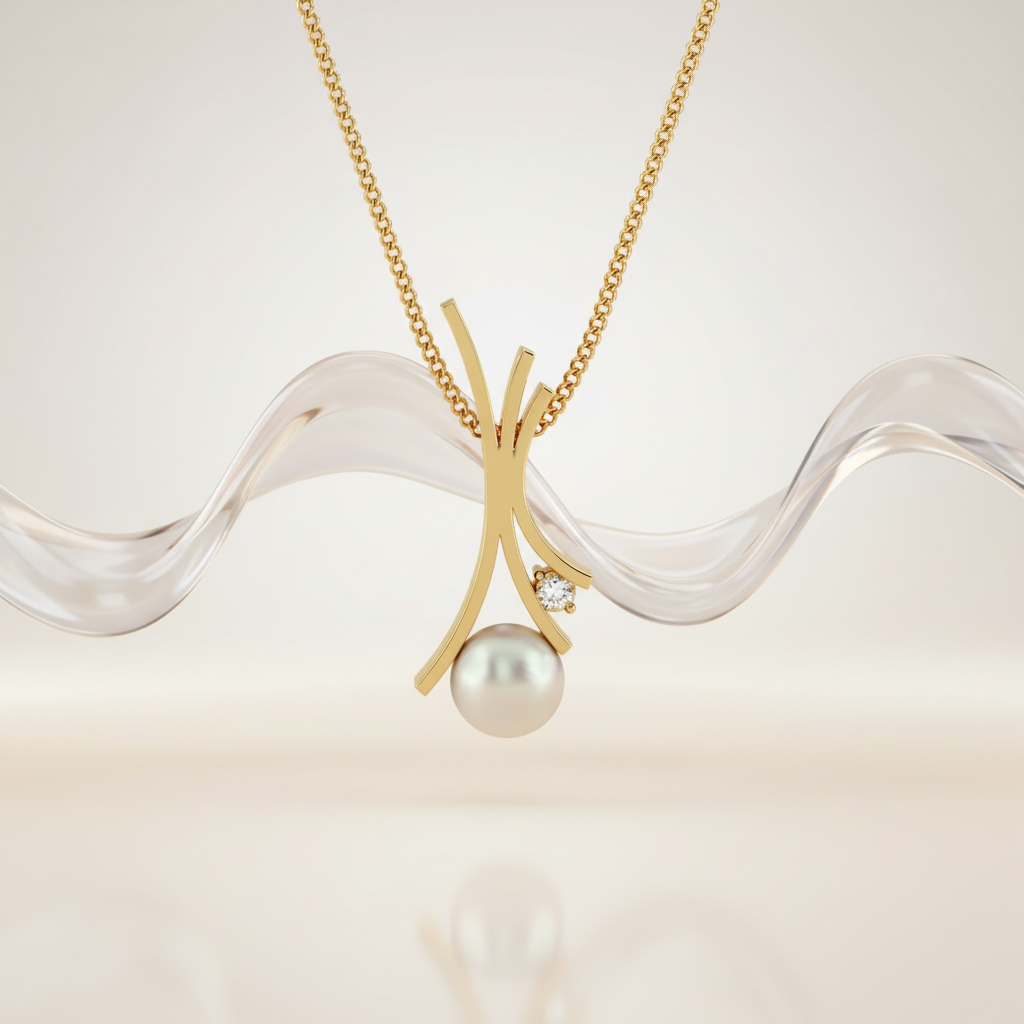 Pearl Matrix Pendant