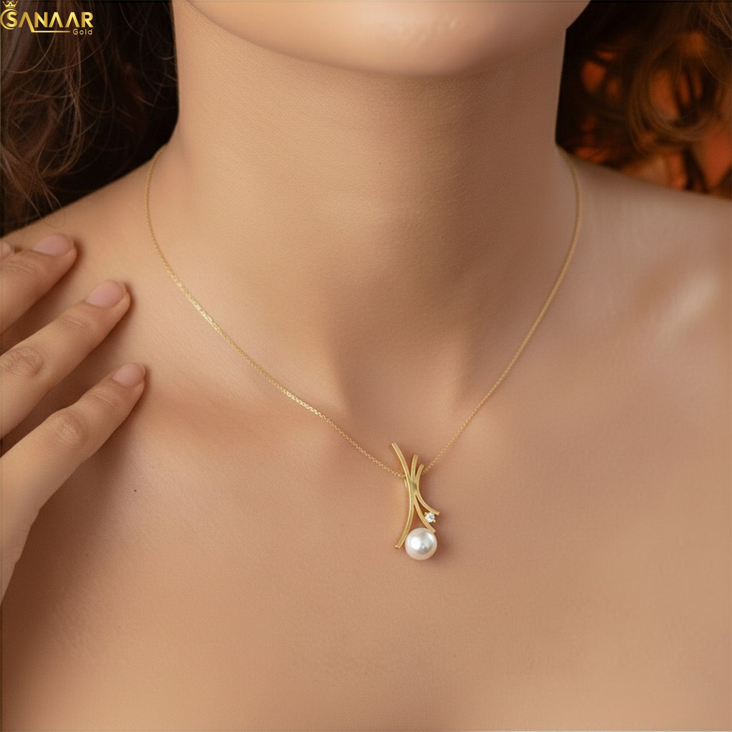 Pearl Matrix Pendant