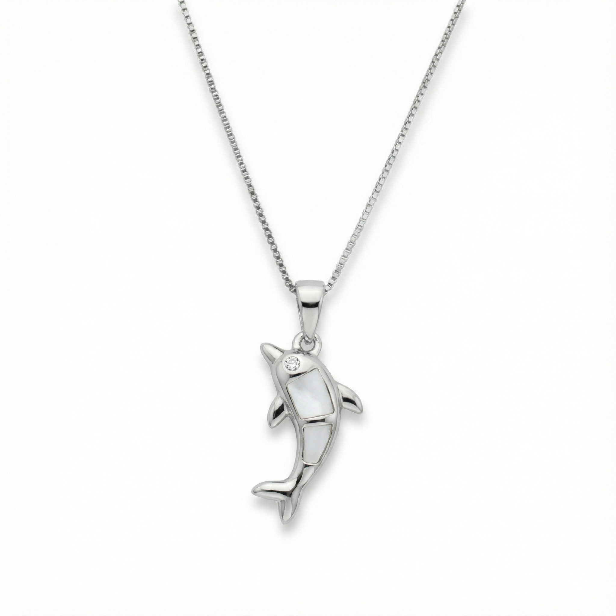 Silver Dolphin Pendant