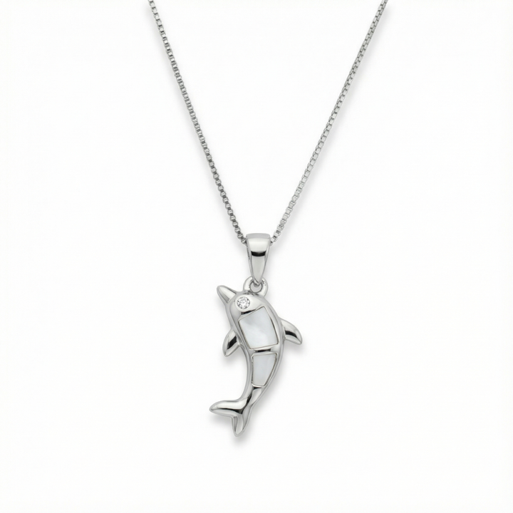 Silver Dolphin Pendant