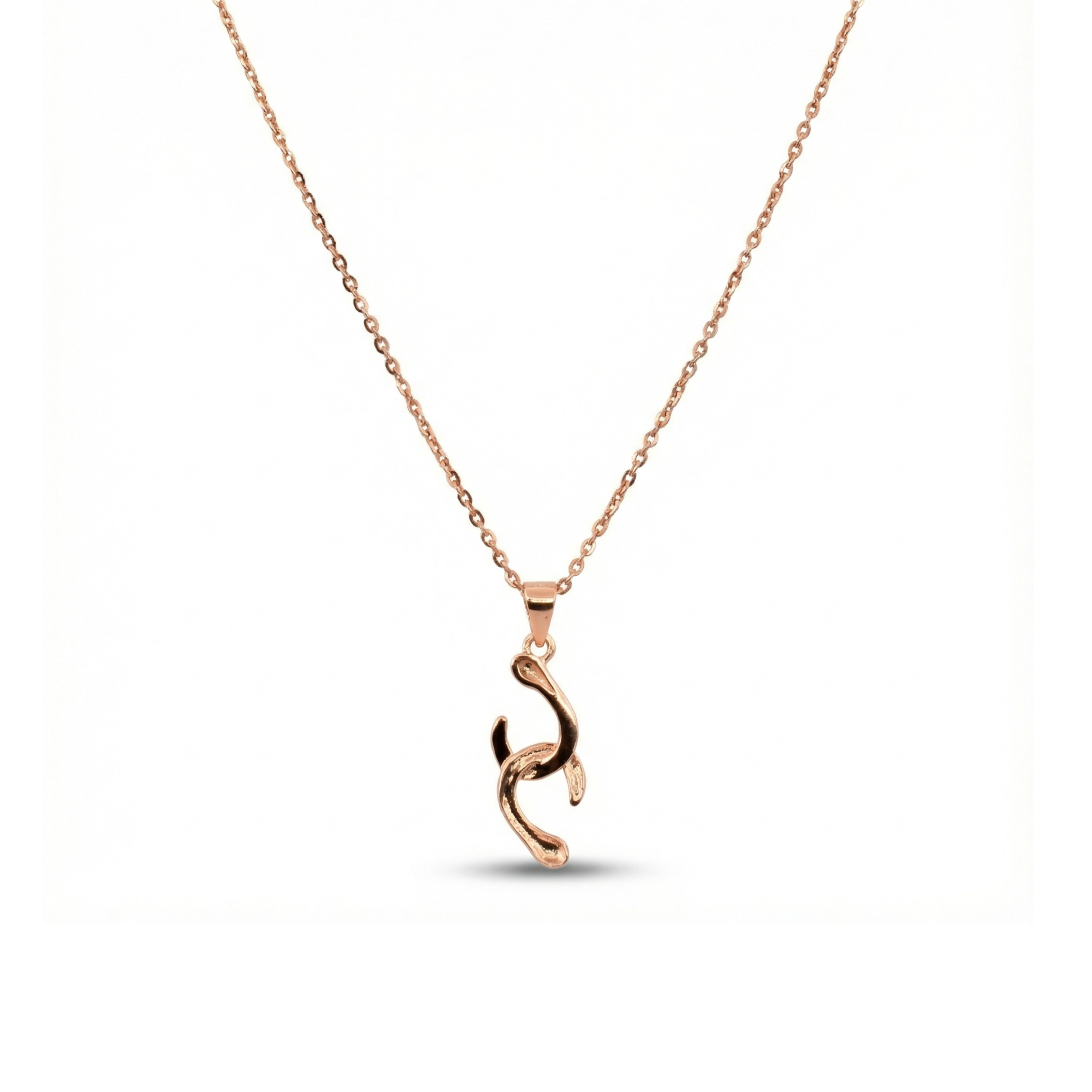 Serpent Coiled Pendant