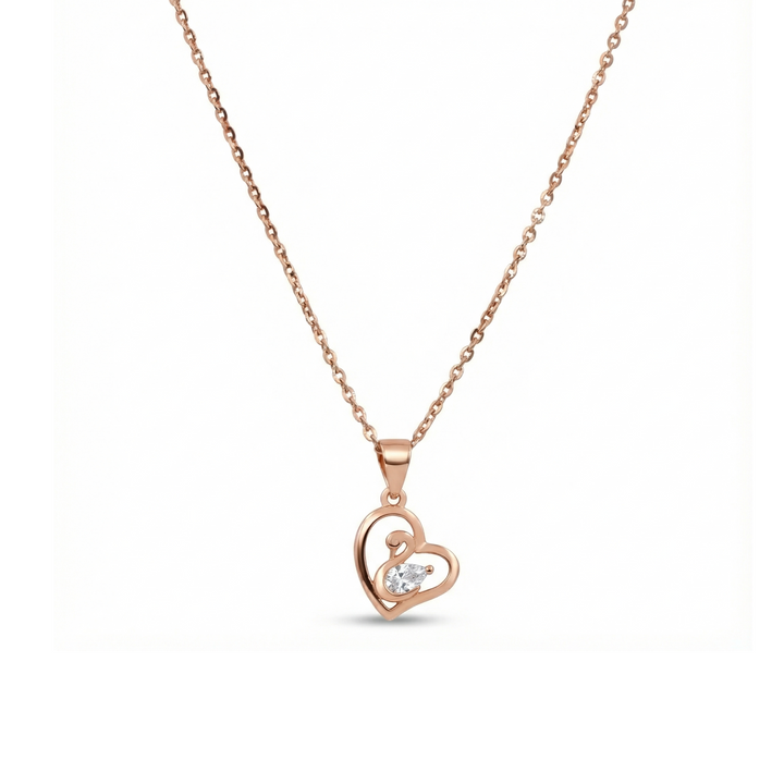 Swan Embrace Pendant