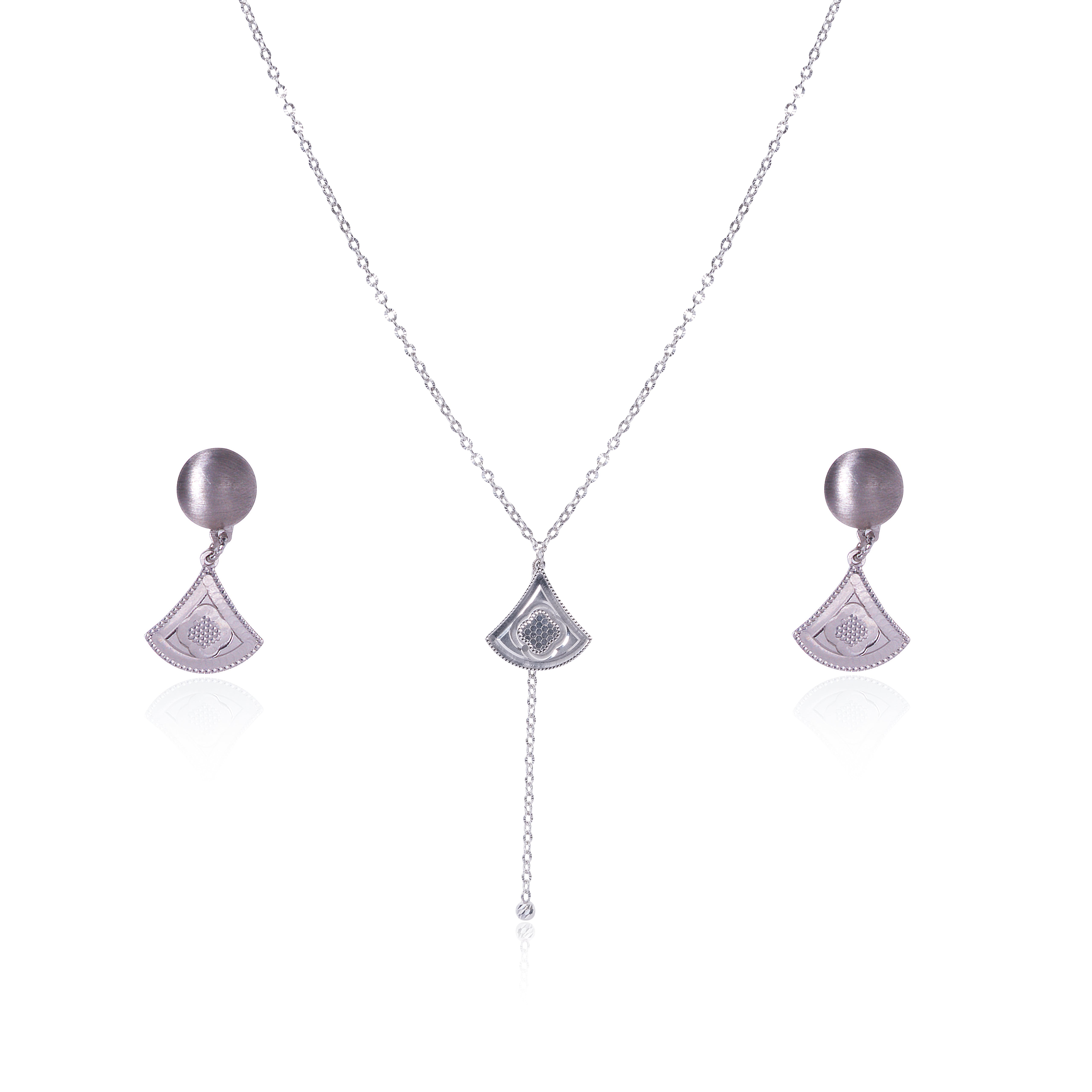 Tri drop pendant set