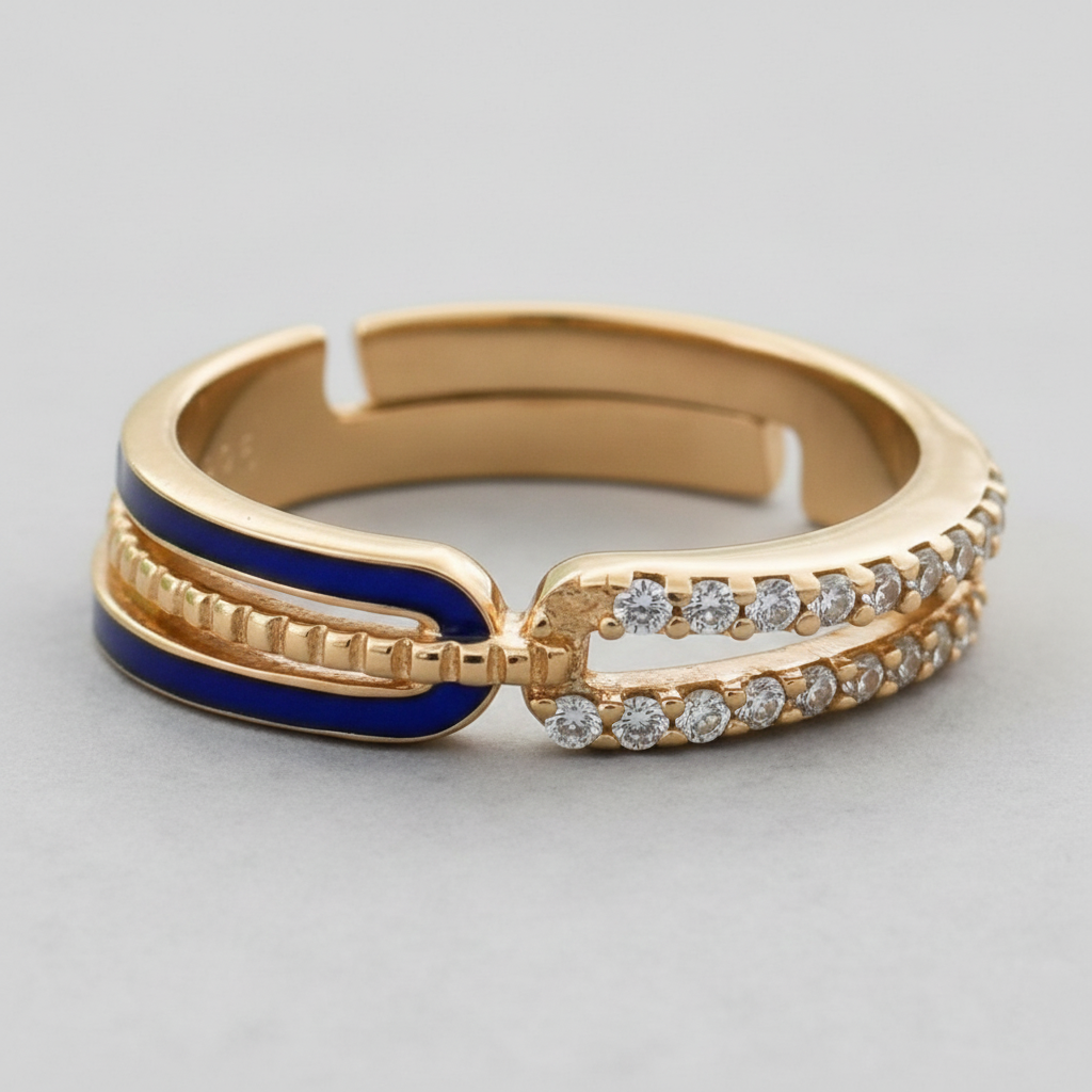 Blue Eternal Band Ring