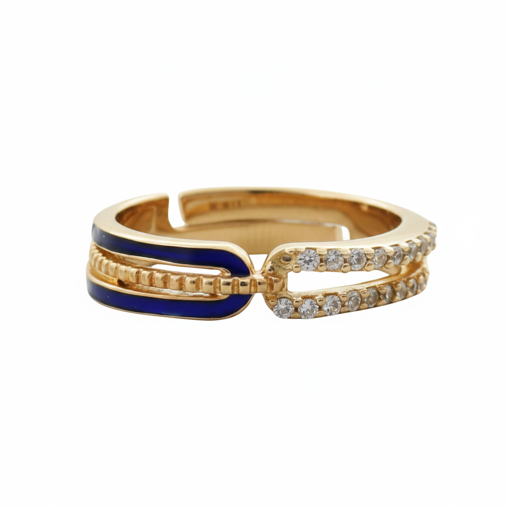 Blue Eternal Band Ring