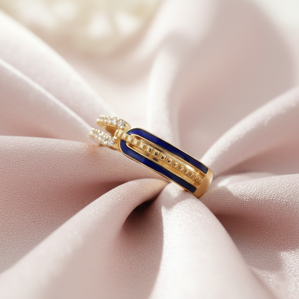 Blue Eternal Band Ring