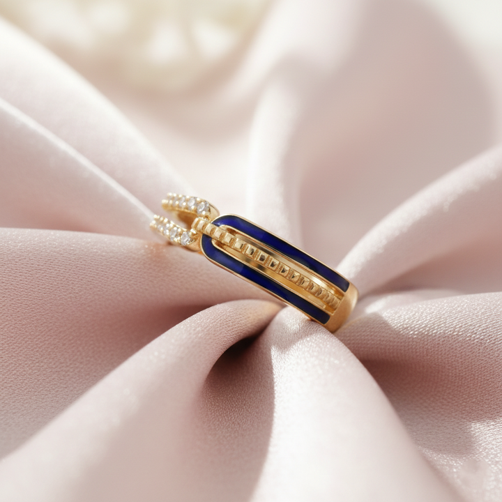 Blue Eternal Band Ring