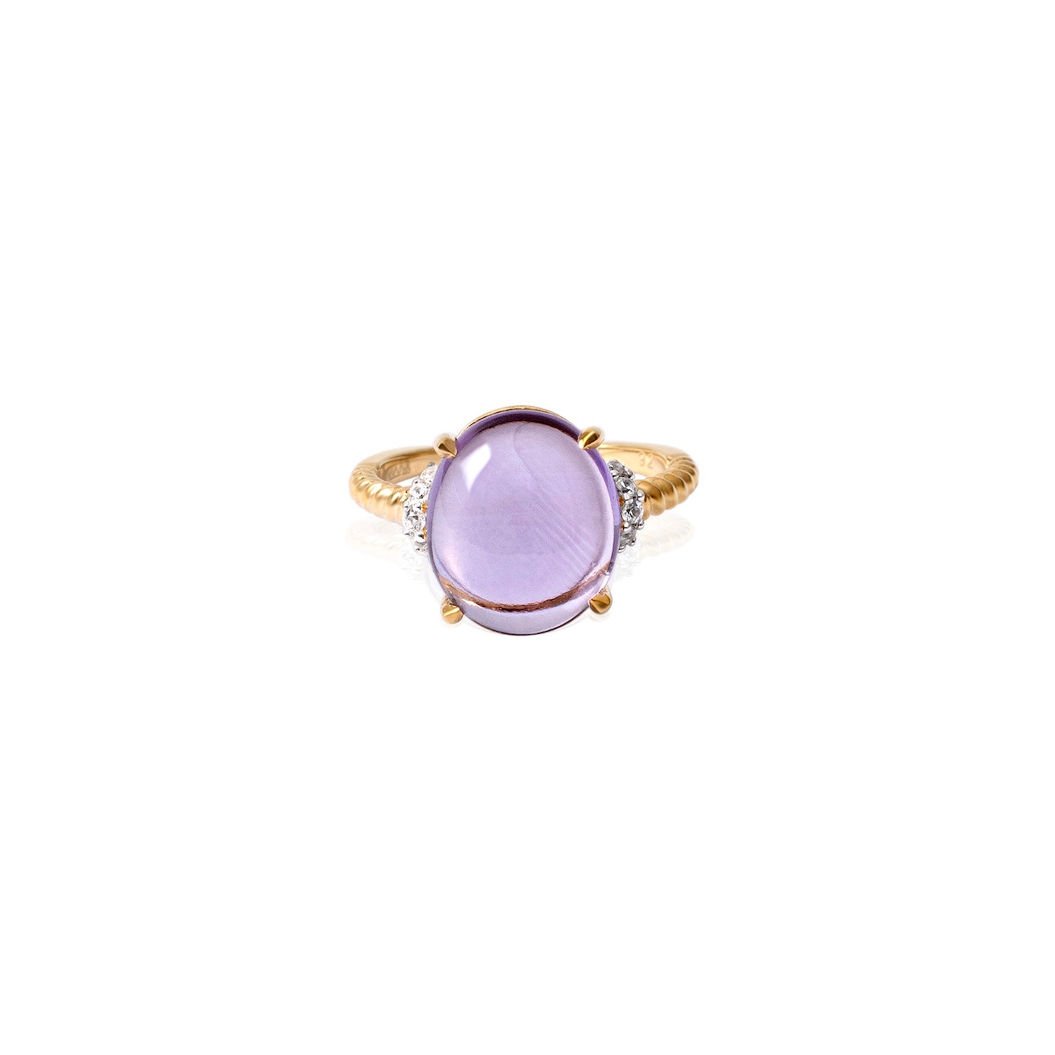Aurora Amethyst Ring