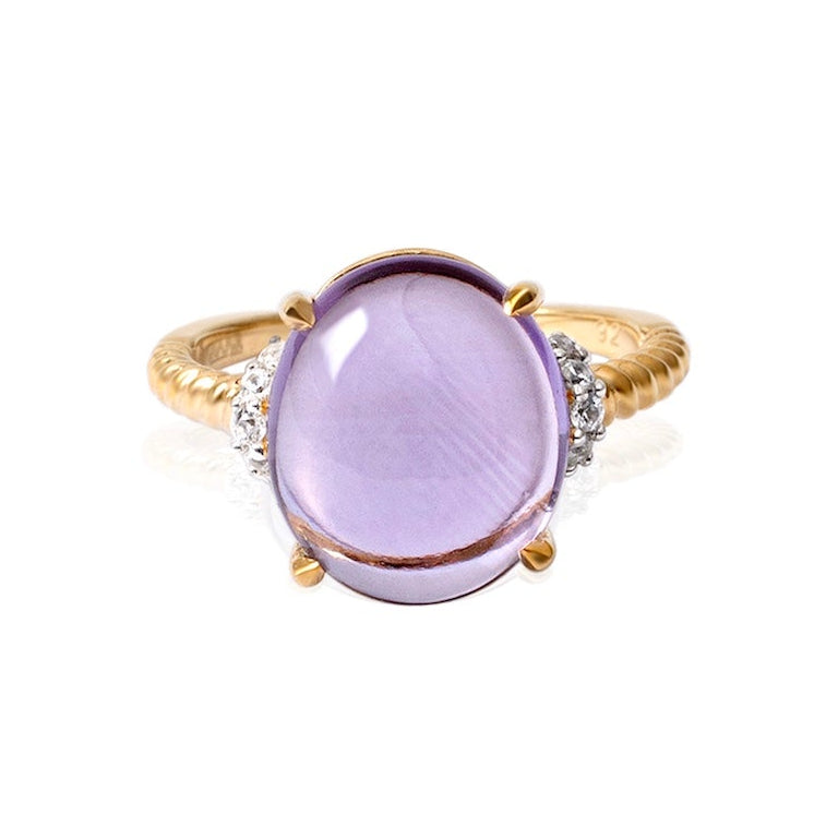 Aurora Amethyst Ring