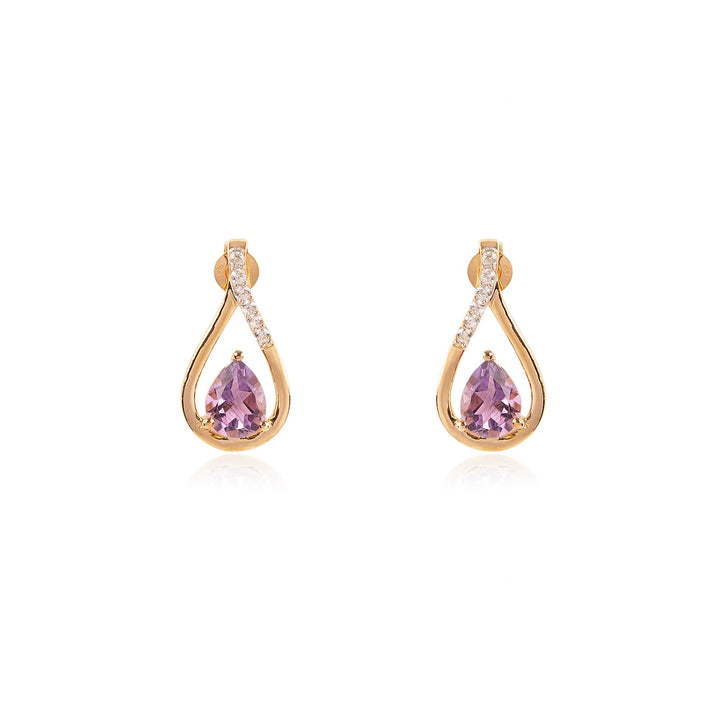 Luxe Amethyst Drop