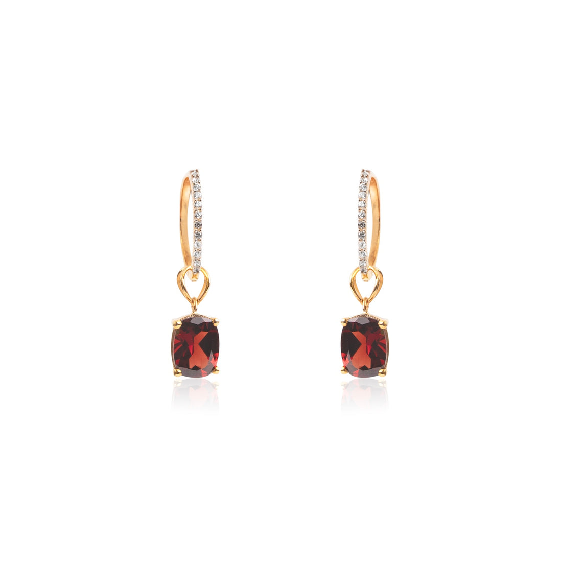 Orchid Shine Red Earring