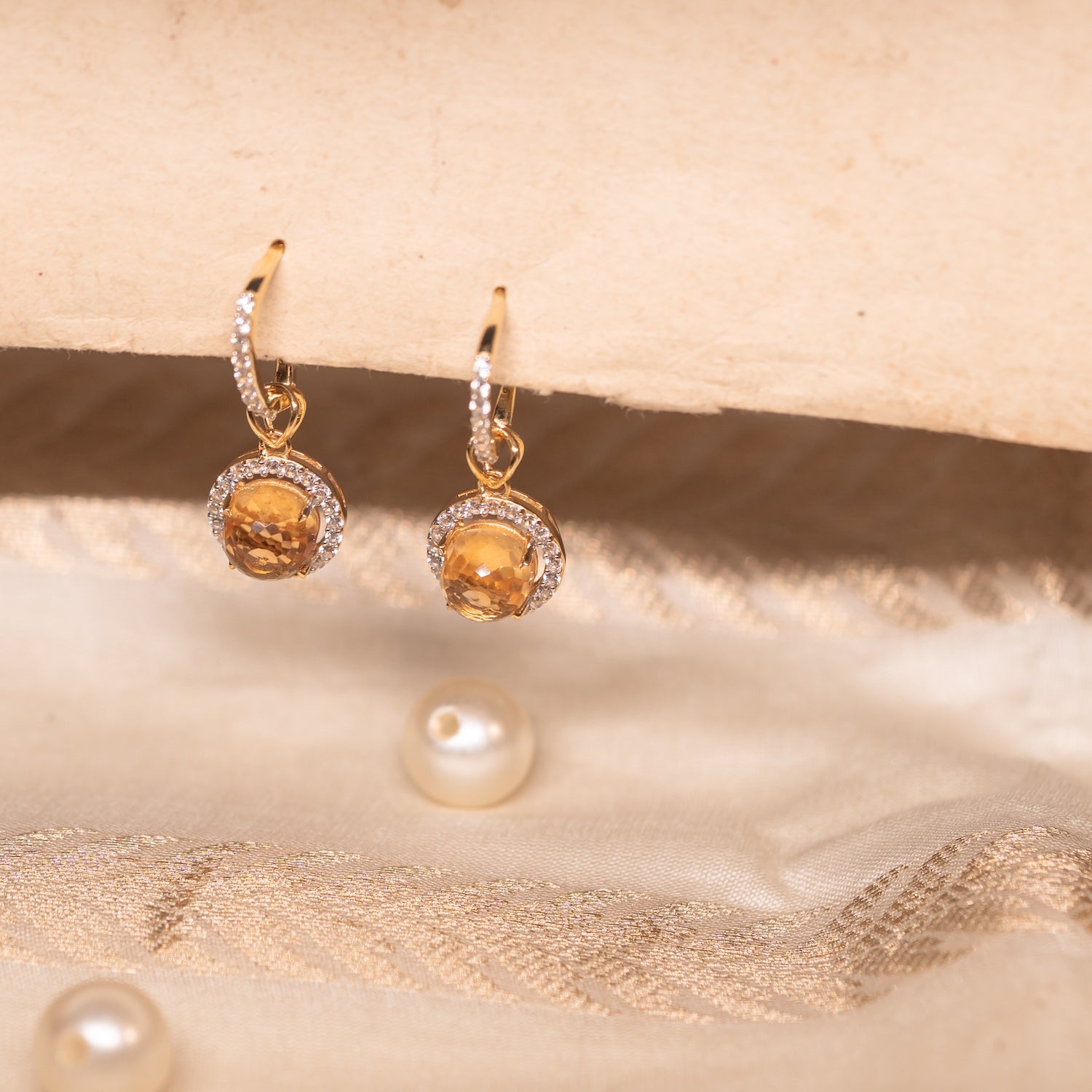 Orchid Sun Shine Earring