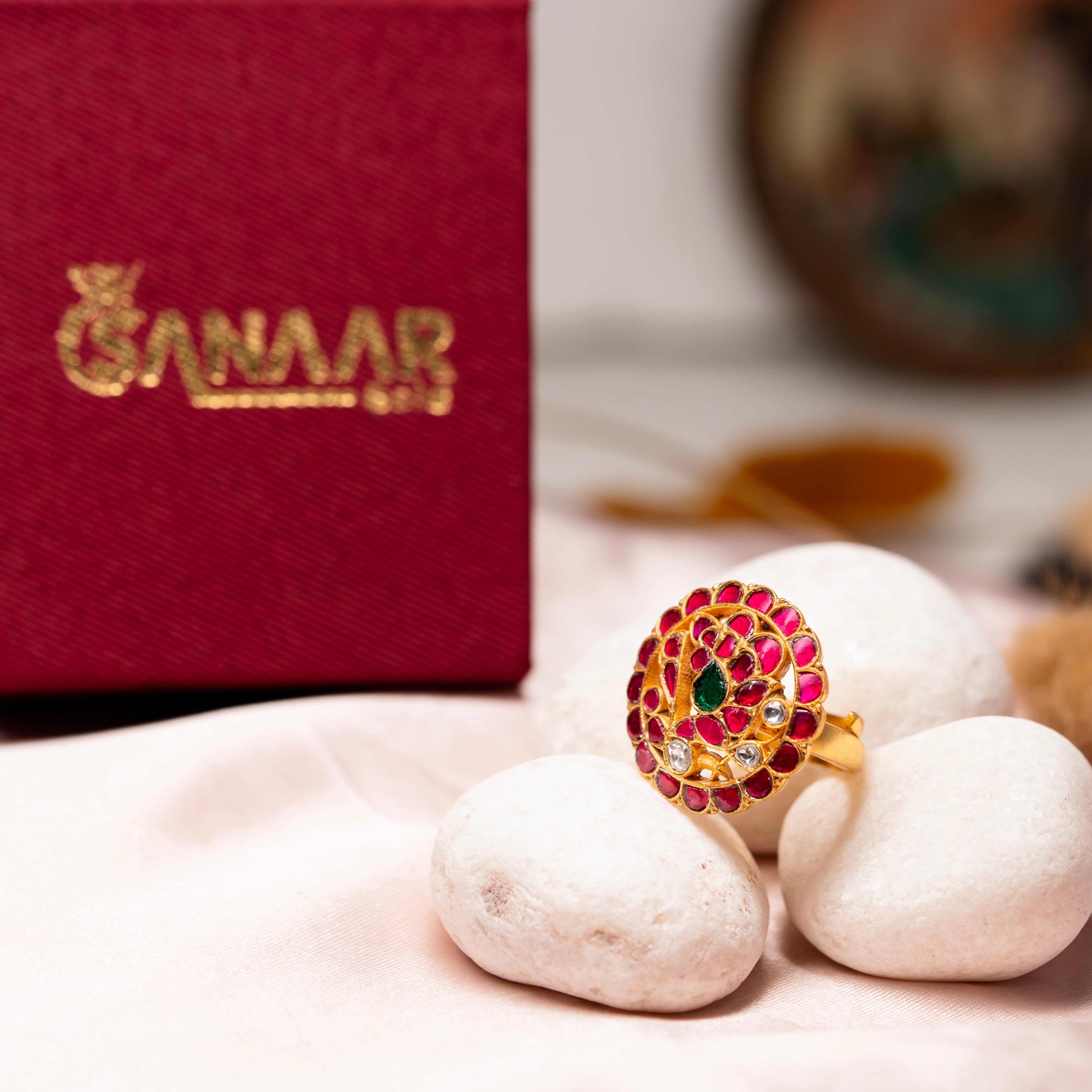 Infinity Petal Adjustable Ring