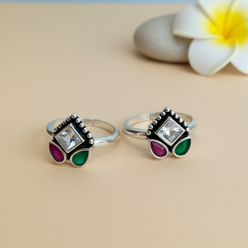 Silver Tinky Pinky Toe Ring