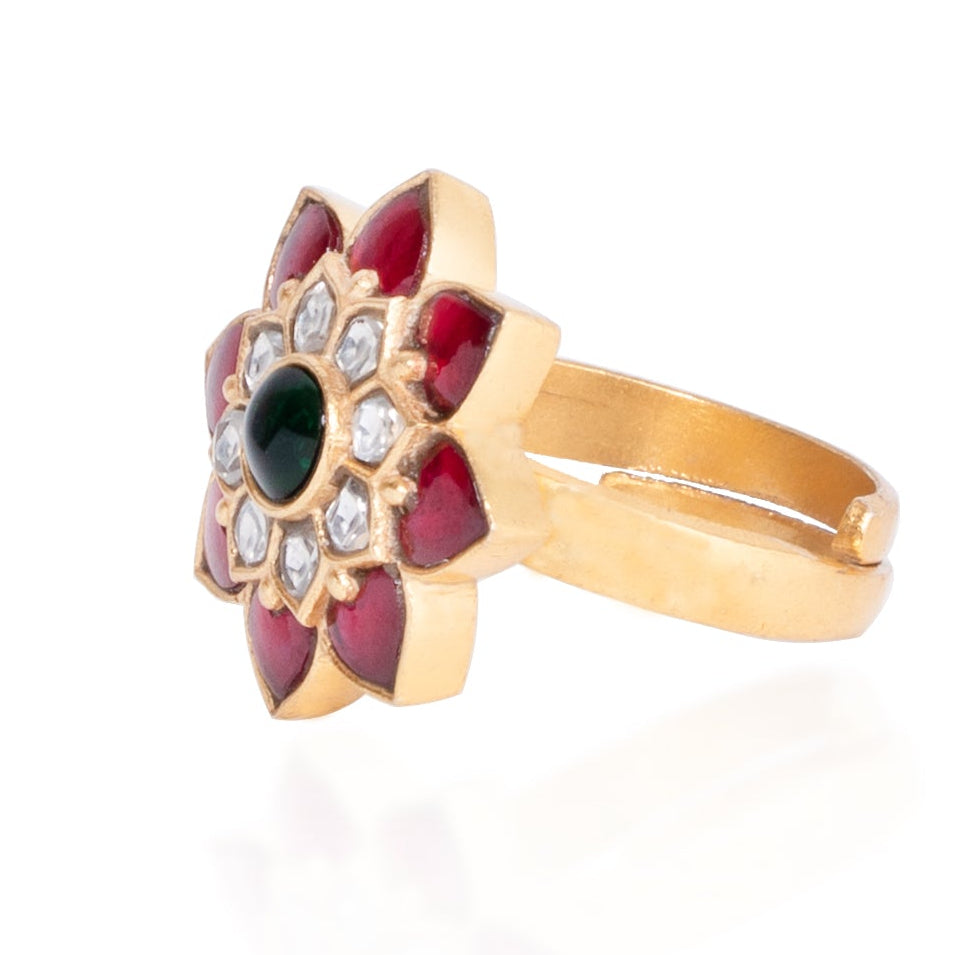 Petal Queen Adjustable Ring